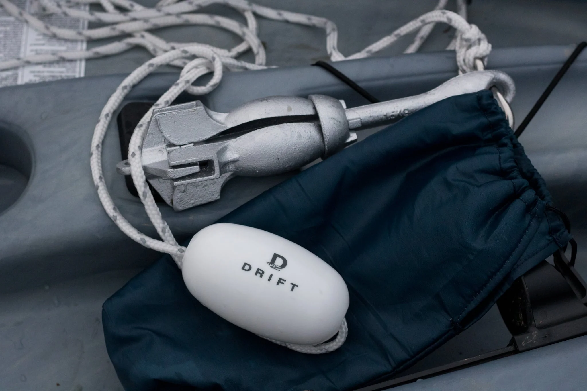 DRIFT 3.5LBS Kayak Anchor Kit with Buoy and Carry Bag