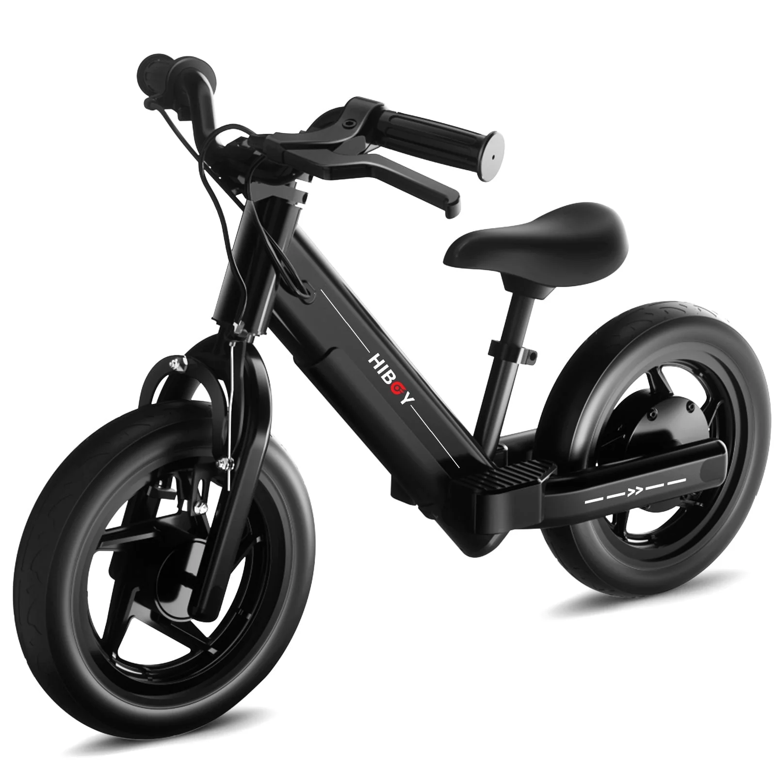 Hiboy BK1 Electric Bike for Kids Ages 3-5 Years, 24V 100W Electric Balance Bike 12 inch Inflatable Tire Adjustable Seat, Electric Bicycle Gift for Kids