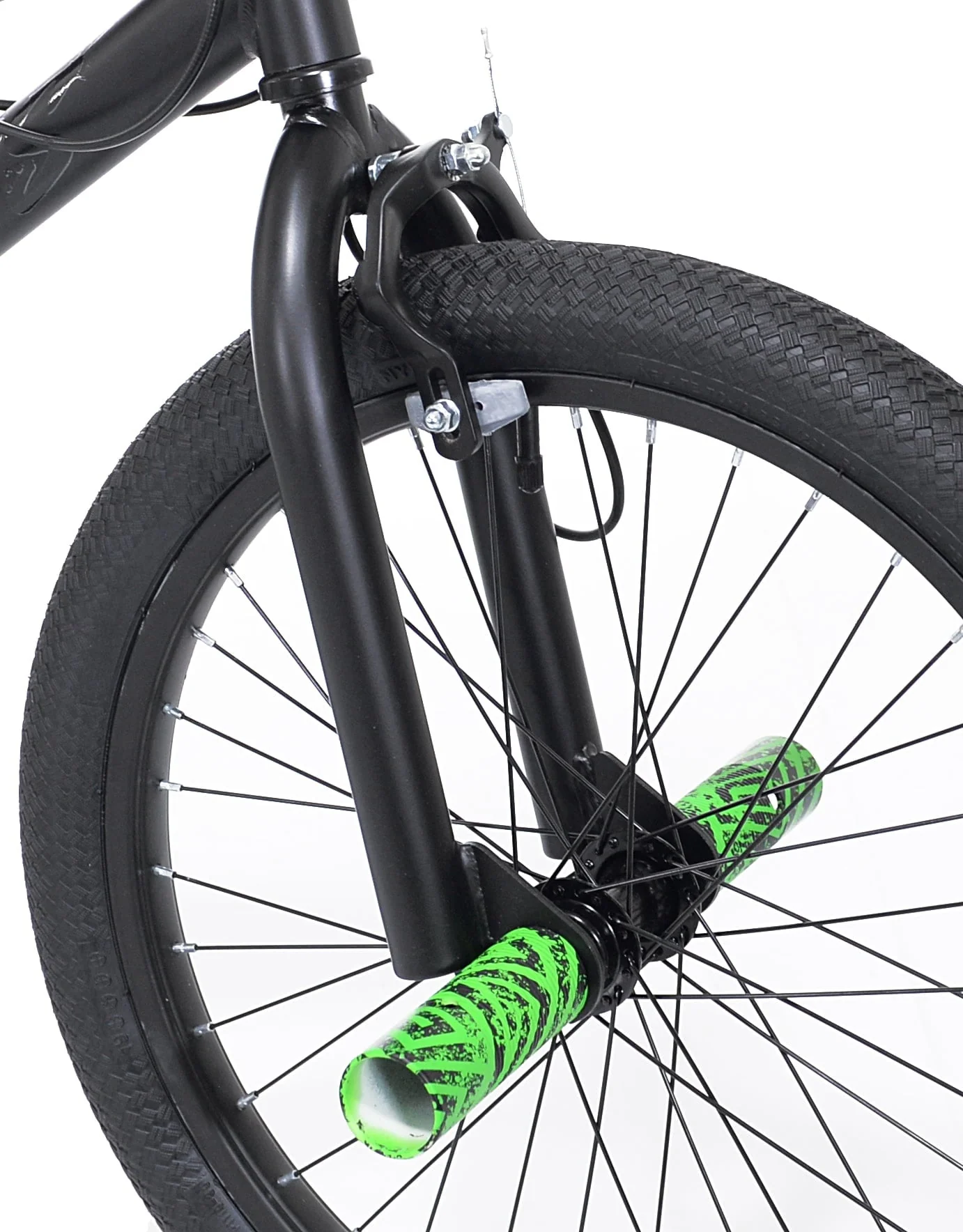 Kent 20 in. Chaos Boy's BMX Child Bicycle, Hydro Dip Matte Black