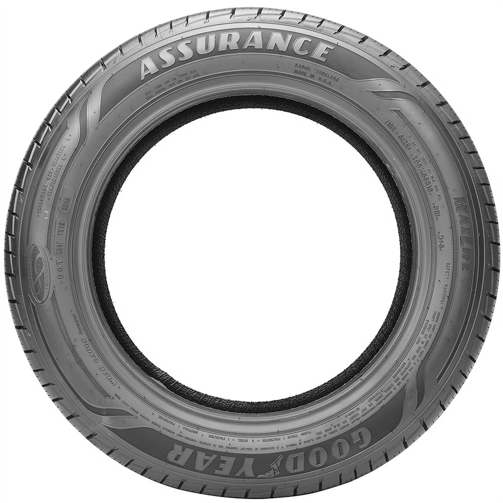 Set of 4 Goodyear Assurance MaxLife 225/50R17 94V Tires