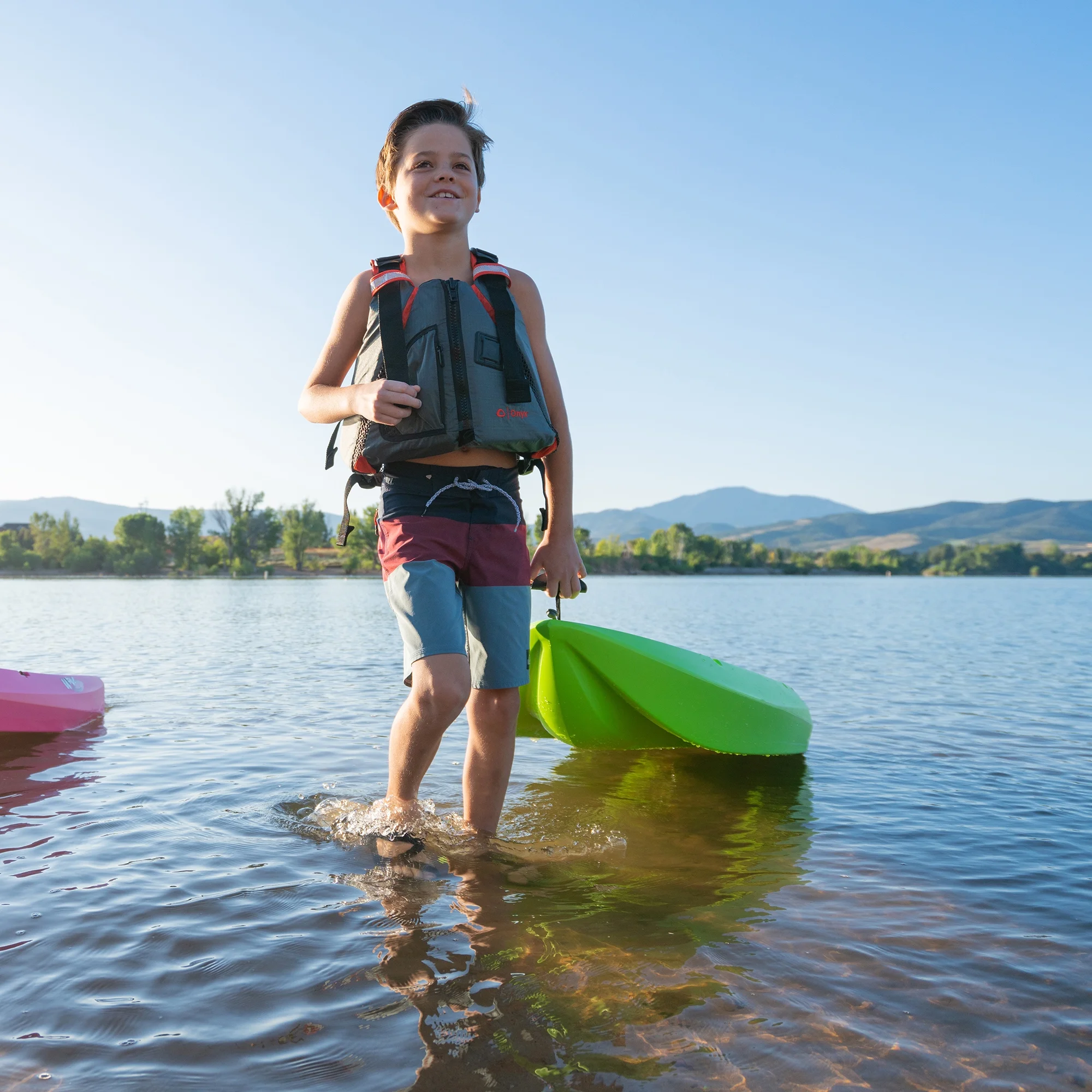 Lifetime Wave 6 ft Youth Kayak, Fire Red (91401)