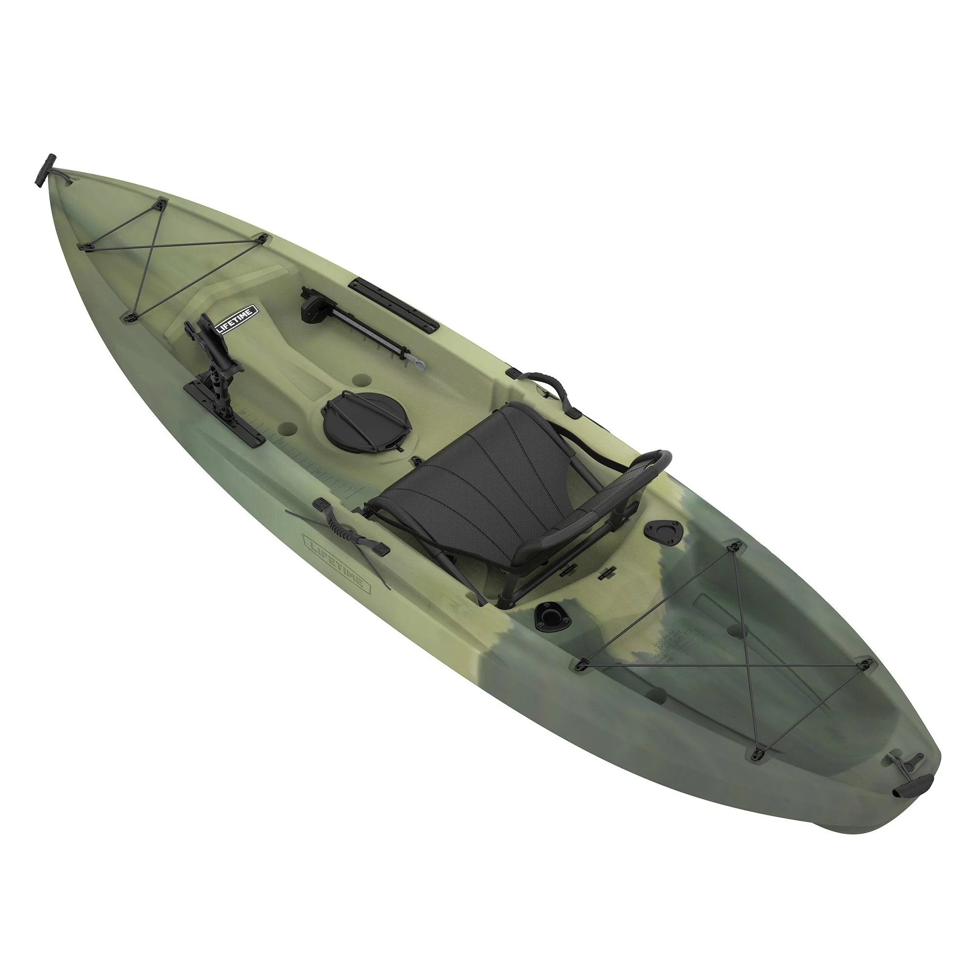 Lifetime Tamarack Pro 123 inch Sit-on-Top Kayak, Eclipse Fusion (91058)
