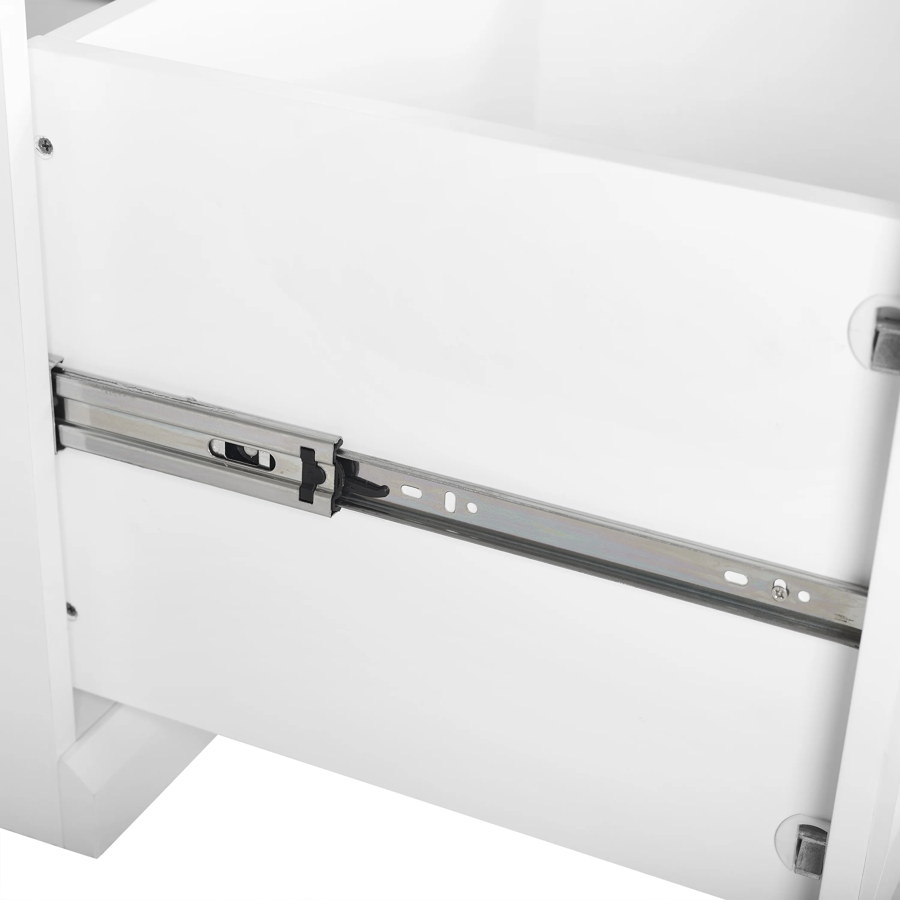 Crosley Furniture Harper 4Pc Entryway Set White - Bench, Shelf, & 2 Hall Trees