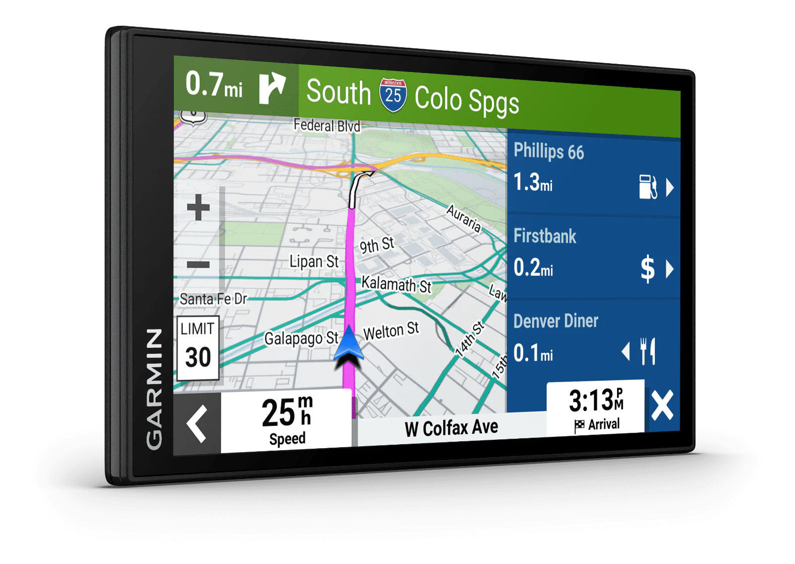 Garmin DriveSmart 66, 6-inch Car GPS Navigator with Power Pack