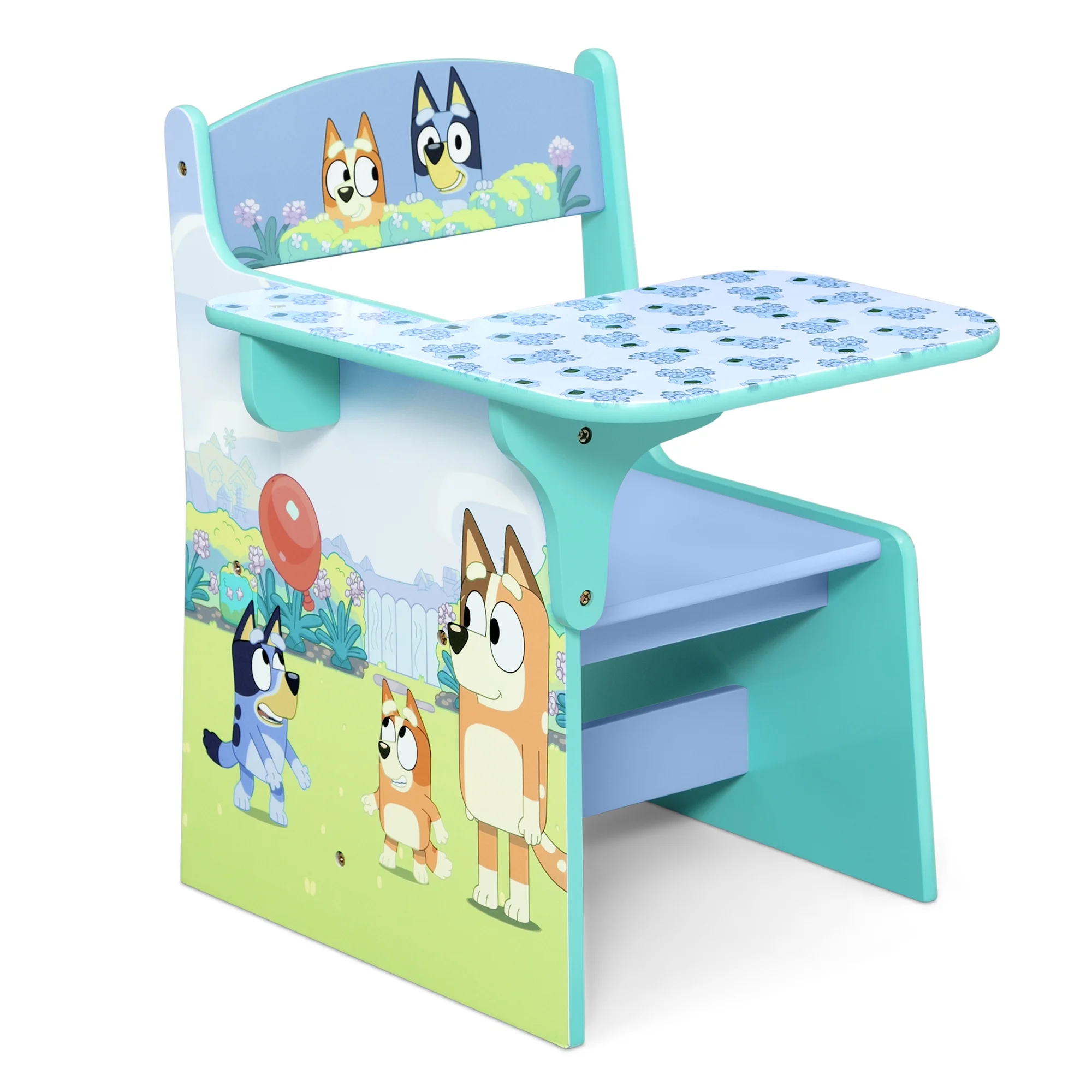 Bluey 3-Piece Toddler Bedroom Set by Delta Children, Blue