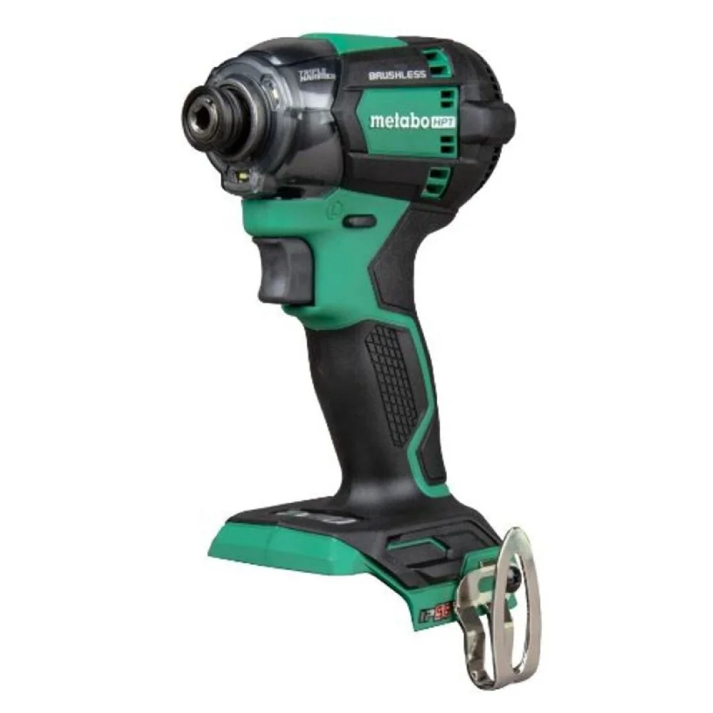 Metabo HPT KNV65AH2M Pneumatic Siding Nailer and 18V Impact Driver Pro Bundle Kit (5 Ah)