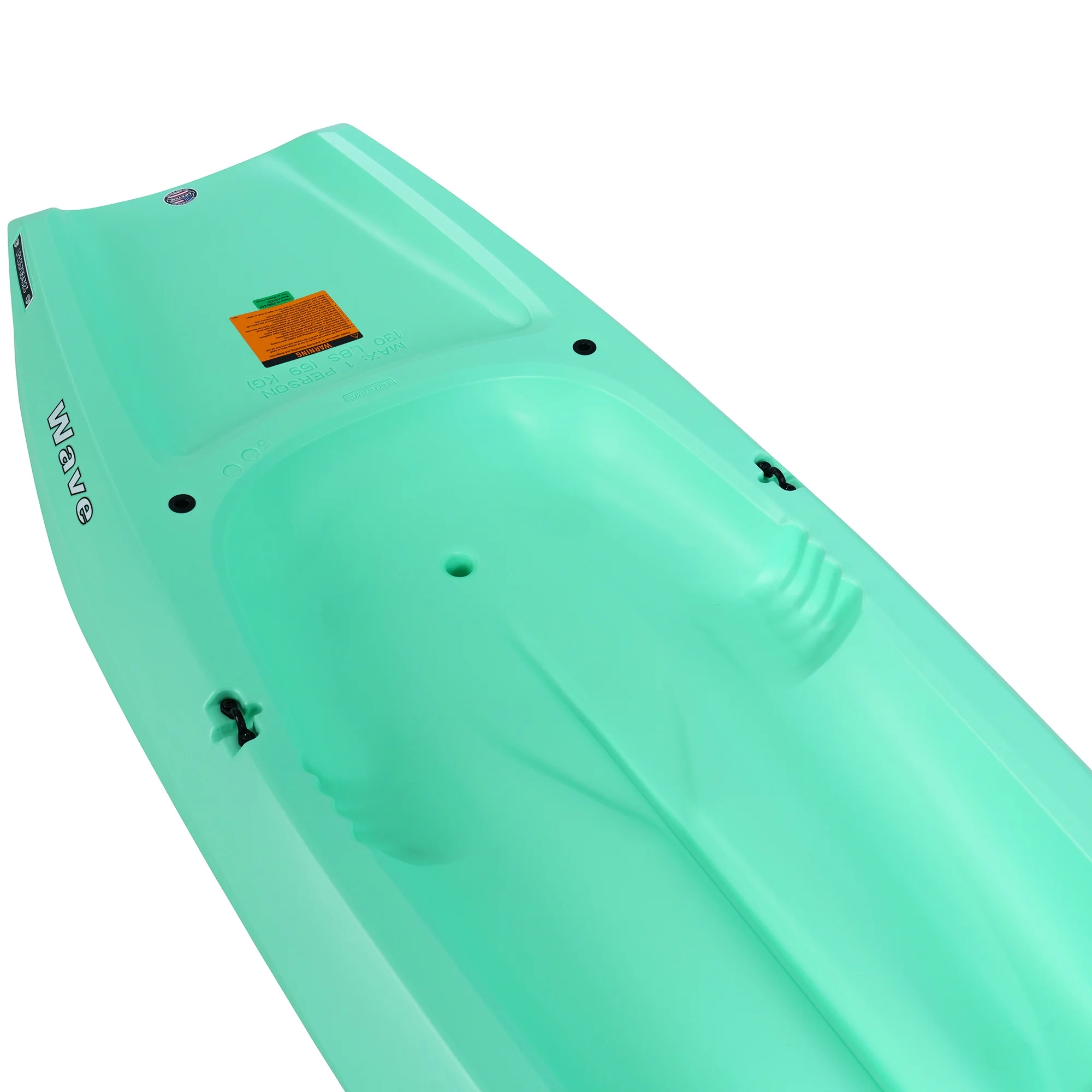 Lifetime Wave 6 ft Youth Kayak, Fire Red (91401)