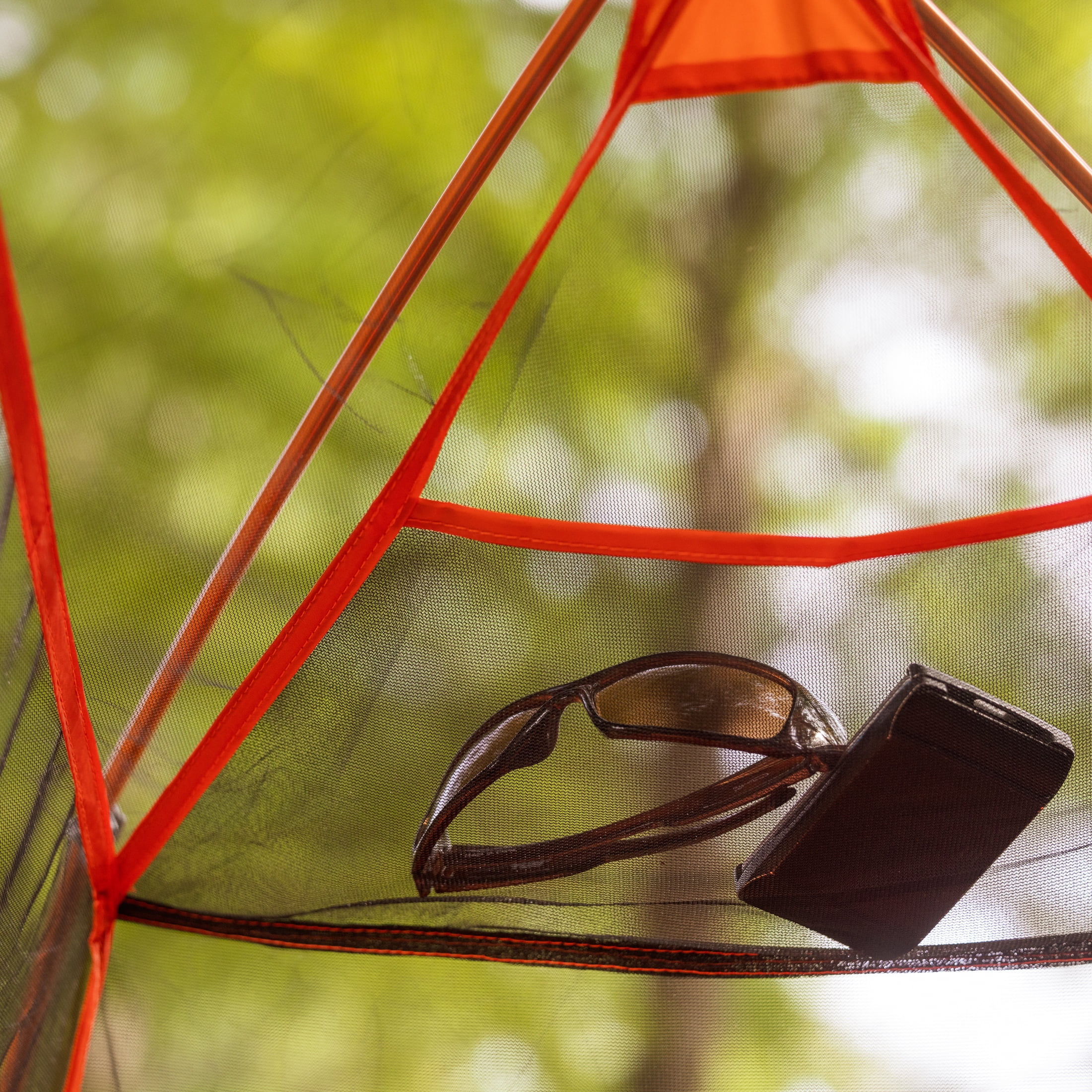 Ozark Trail 1-Person Lightweight Backpacking Tent, 82 in. x 51 in., 3.65 lb. Carry Weight, Orange