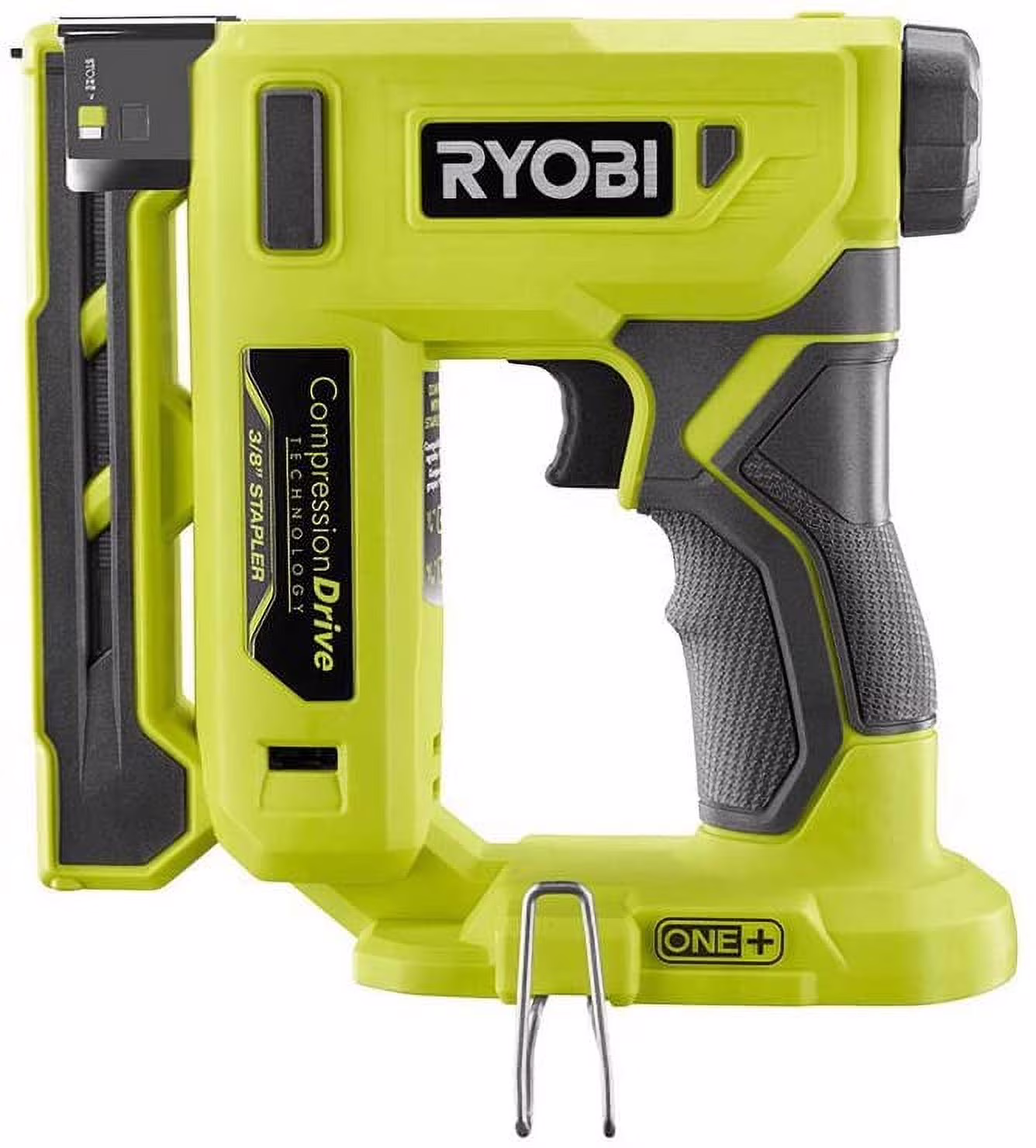 Ryobi 18-Volt ONE+ Cordless 3/8 in. Crown Stapler P317, Tool Only