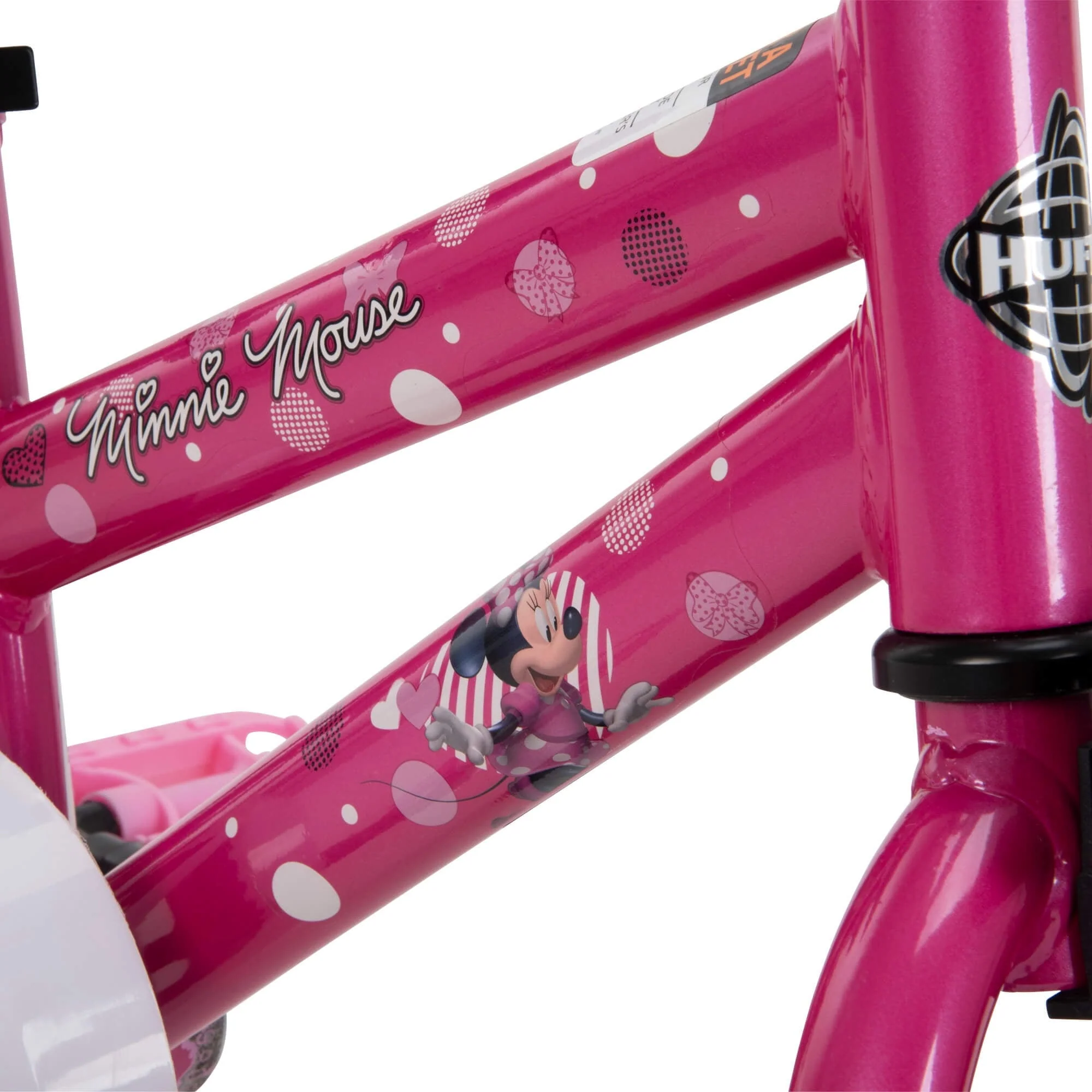 Disney 12 in. Minnie Mouse Bike with Training-Wheels for Girl's, Ages 2