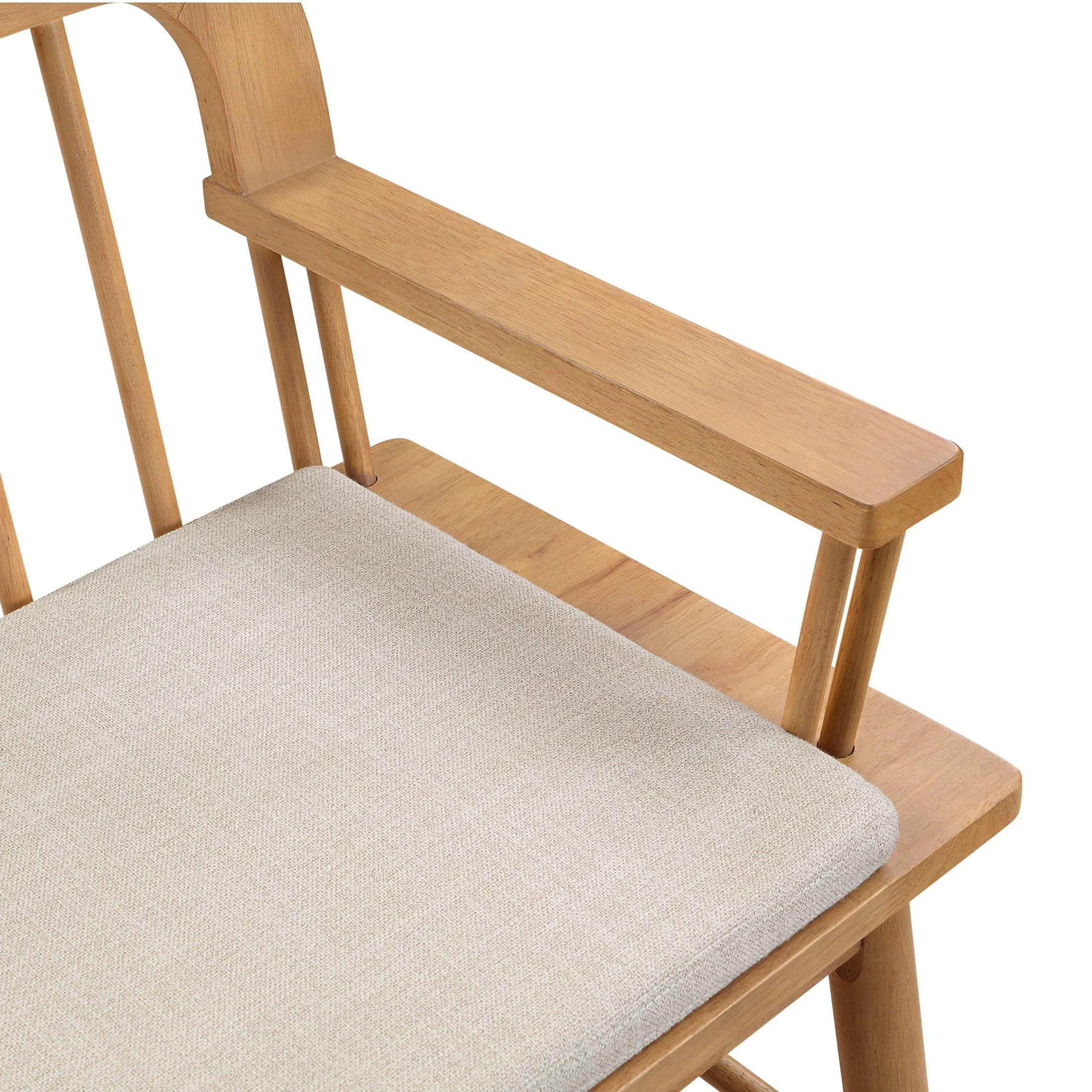 Better Homes & Gardens Windemere Solid Wood Bench, Natural Oak finish, by Dave & Jenny Marrs