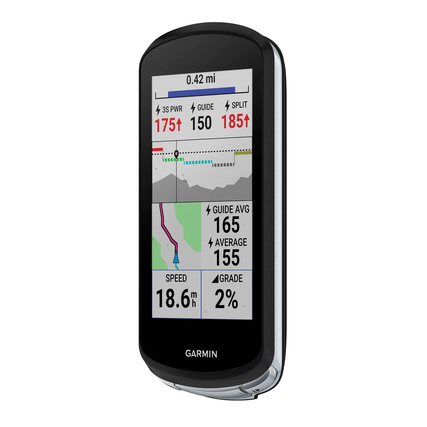 Garmin Edge 1040 Solar GPS Cycling Computer, 010-02503-20
