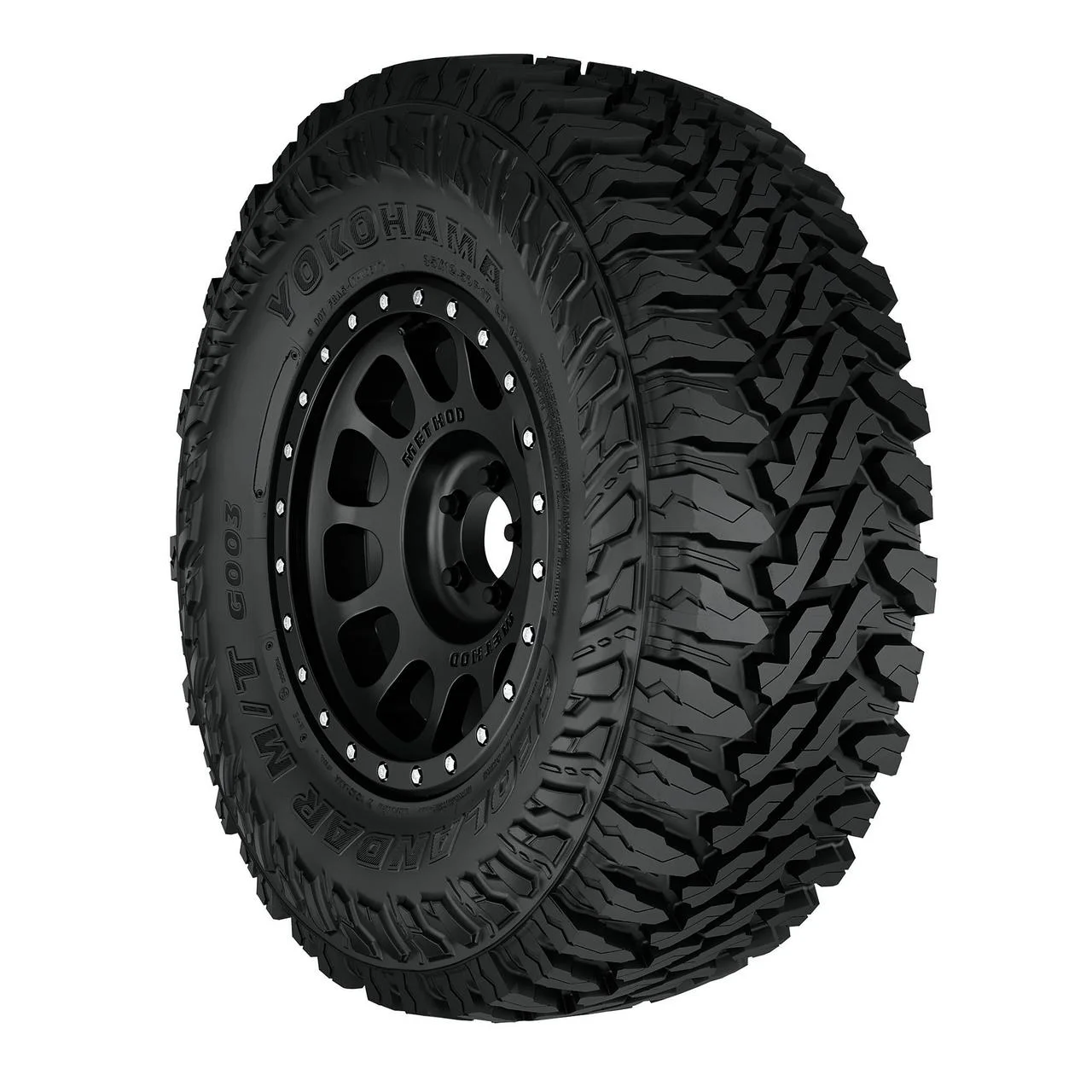Yokohama Geolandar M/T G003 Mud Terrain LT265/70R17 121/118Q E Light Truck Tire