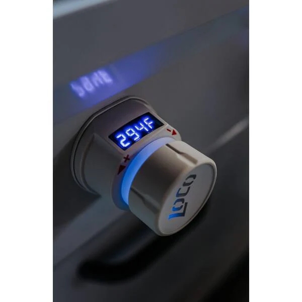 36 in. 3-Burner Propane Flat Top Grill / Griddle in Chalk Finish with Enclosed Cart and Hood