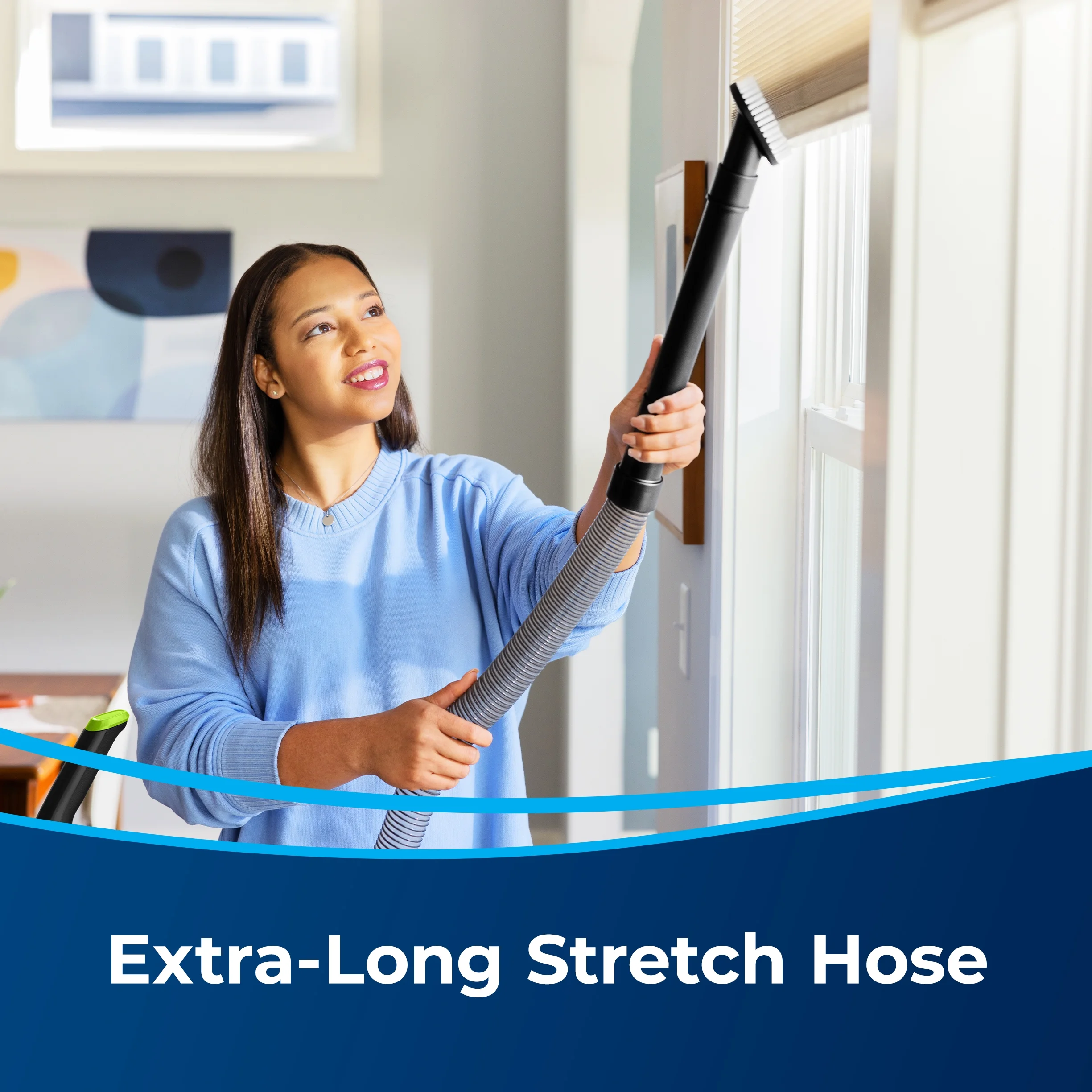 BISSELL PowerForce Helix Turbo Rewind Pet, Upright Vacuum, Pet Friendly, Automatic Cord Rewind, Powerful Pet Hair Pickup, Extra-Wide Cleaning Path, 3333, Black & Green