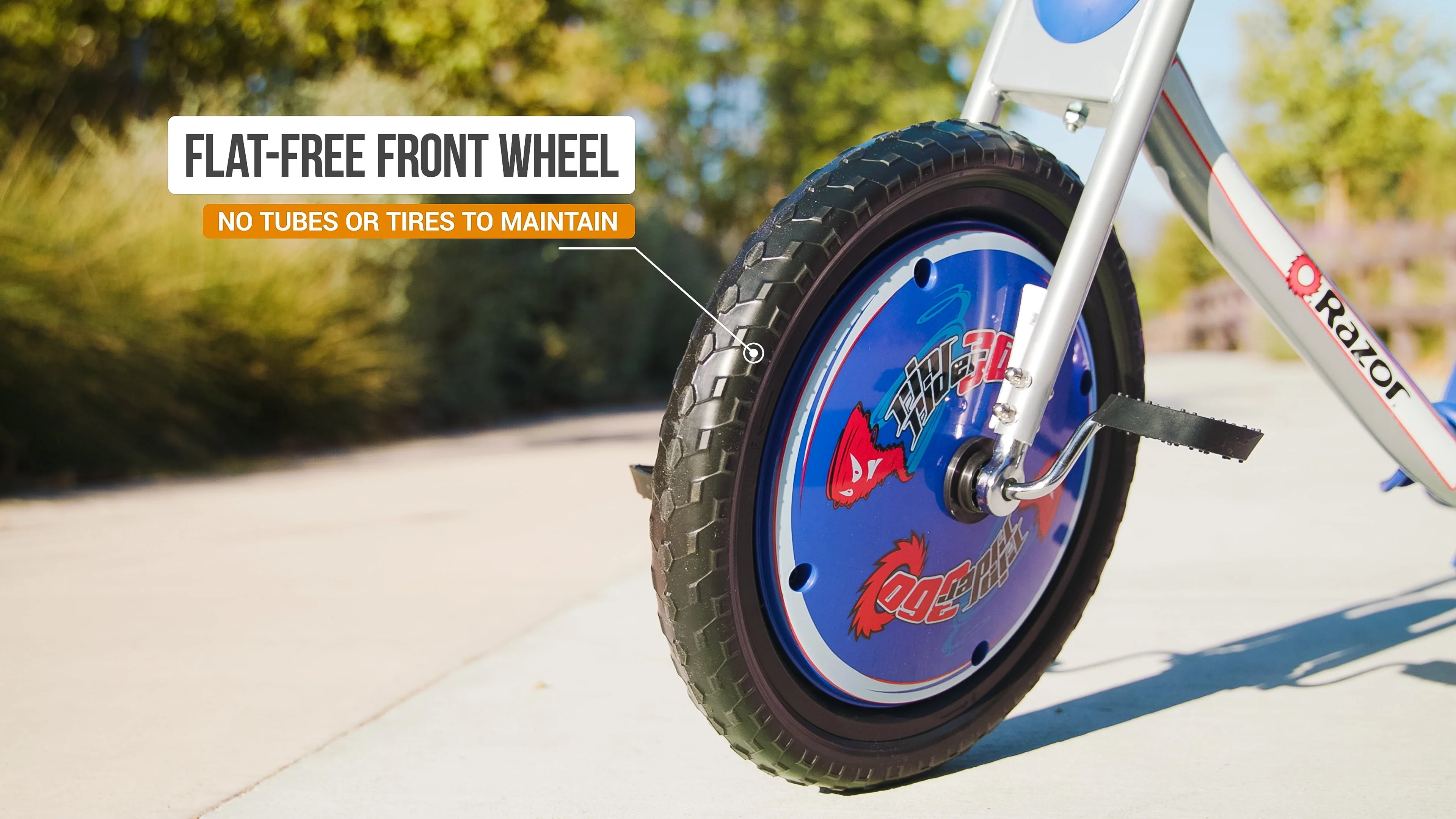 Razor RipRider 360 Drift Trike - Blue, 16