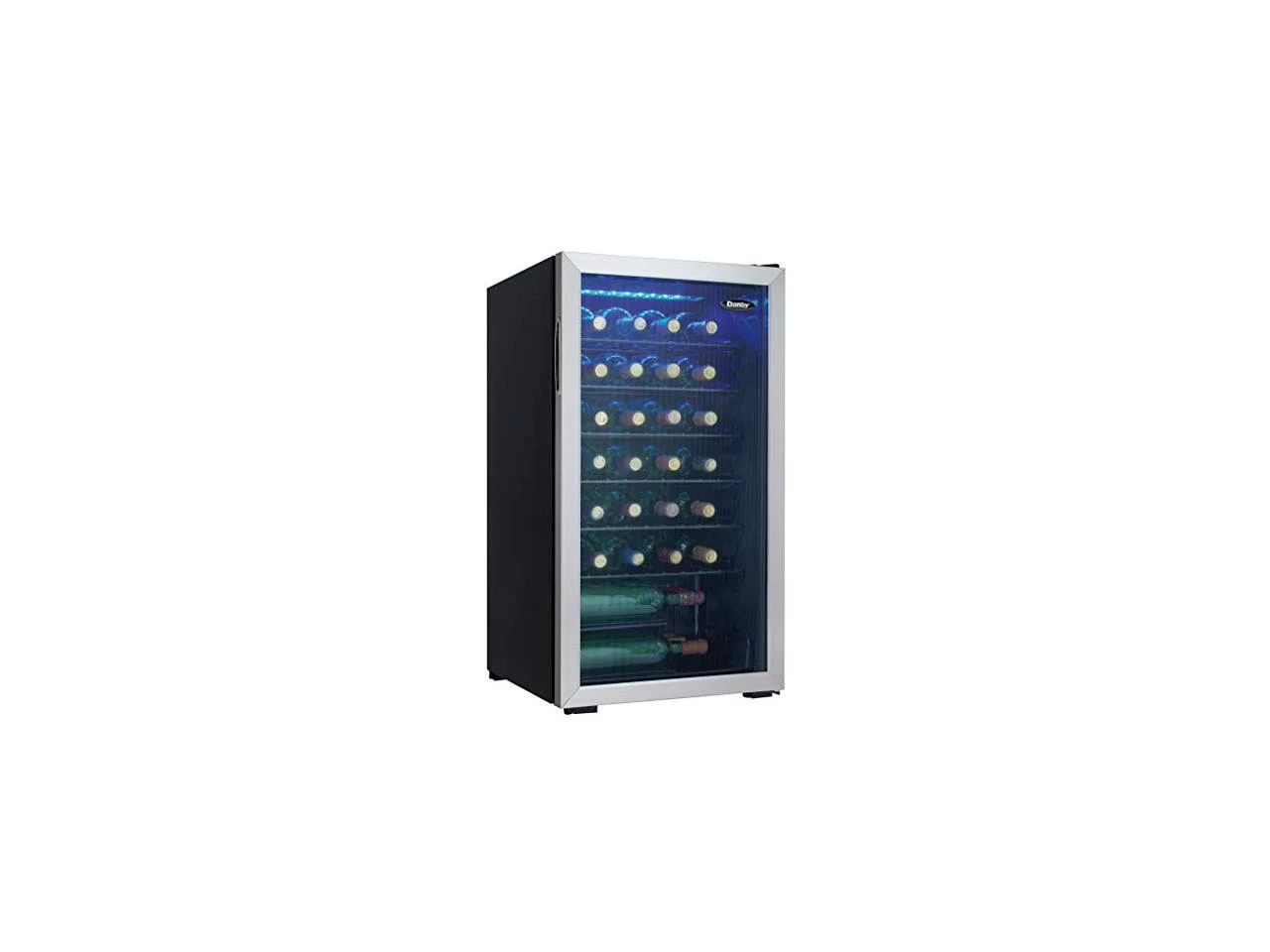 Danby 36 Bottle Free-Standing Wine Cooler in Stainless Steel (DWC036A1BSSDB-6)