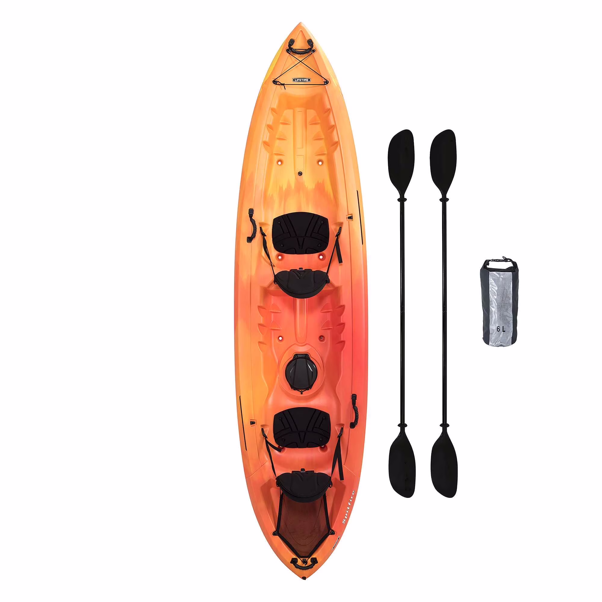 Lifetime Spitfire 12 ft Tandem Kayak, Sunset Fusion (90915)