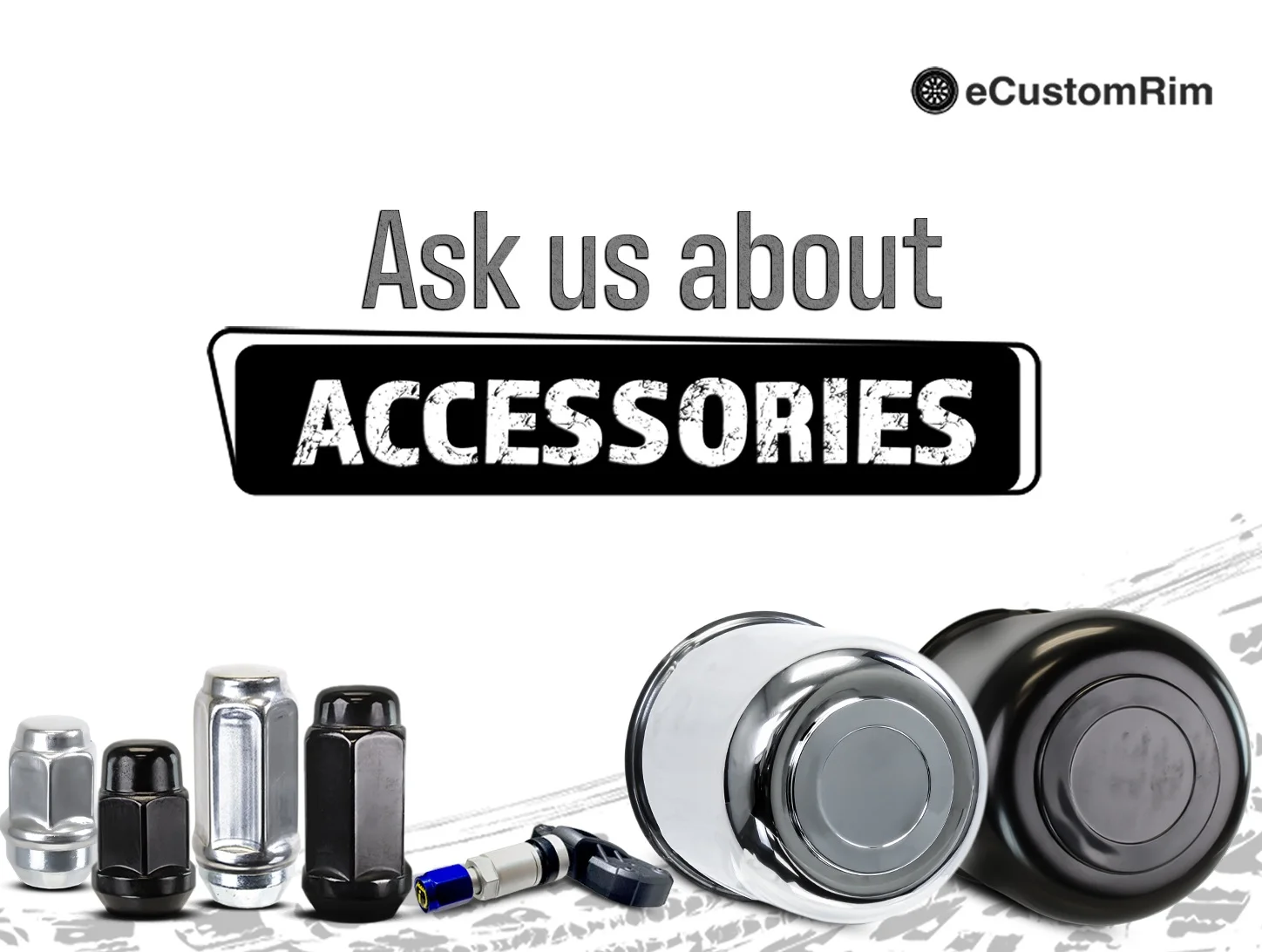 eCustomrim 2-Pack Steel Trailer Wheel Rim Black Modular 15x5 5 Lug On 4.5 in.