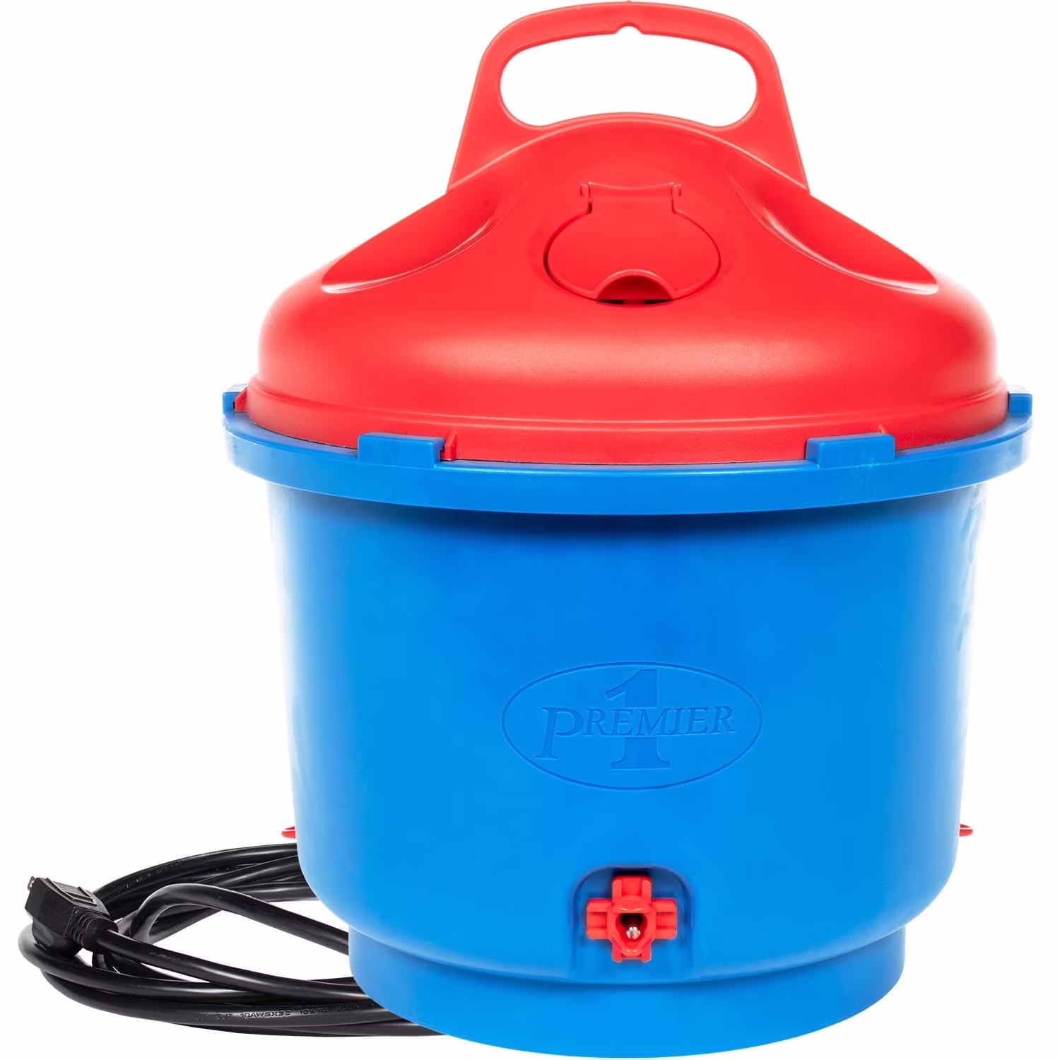 Premier 1 Heated Chicken Coop Water Fountain, 3 Gallon Bucket