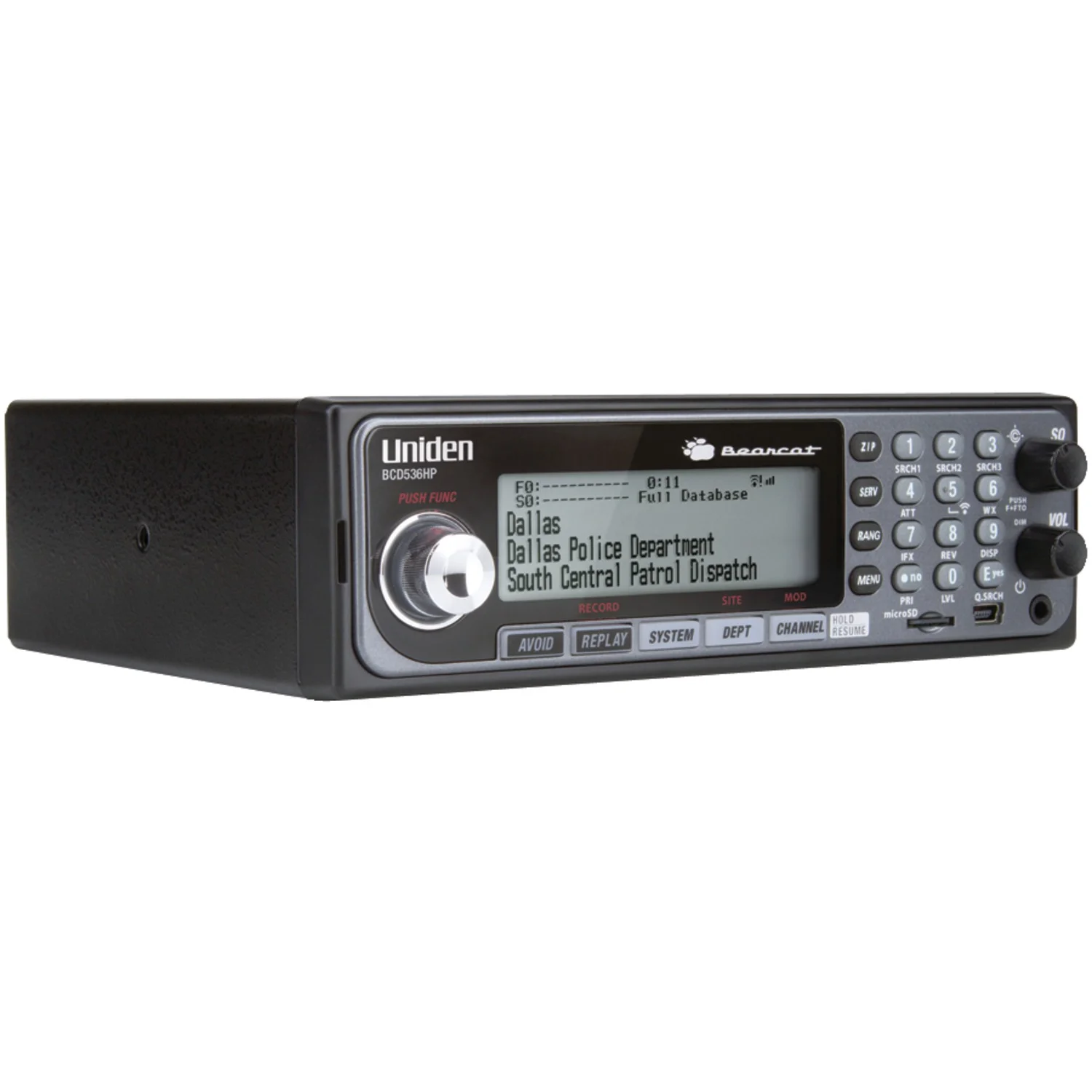 Uniden BCD536HP HomePatrol Series Digital Mobile Scanner with WiFi