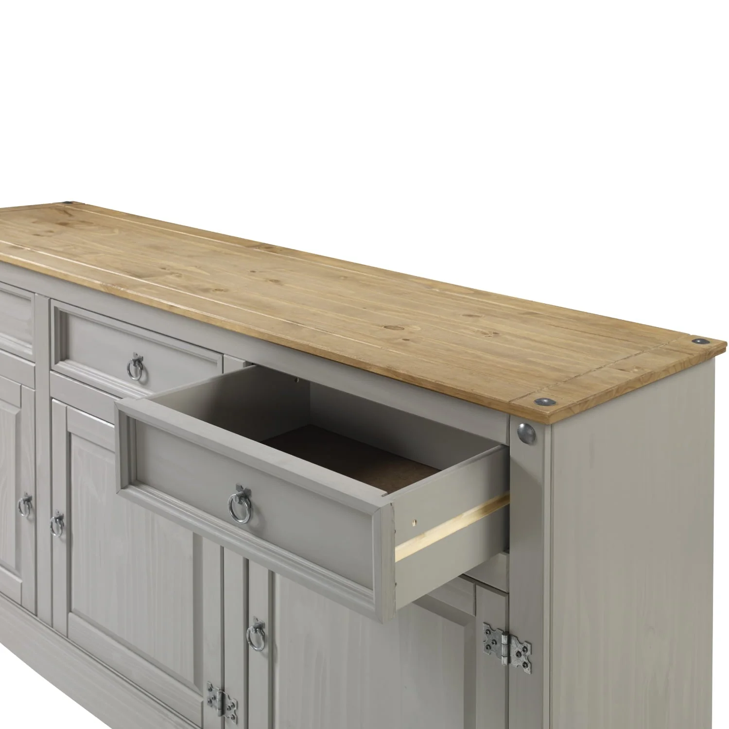 Wood Buffet Sideboard Corona Gray | Furniture Dash COG917