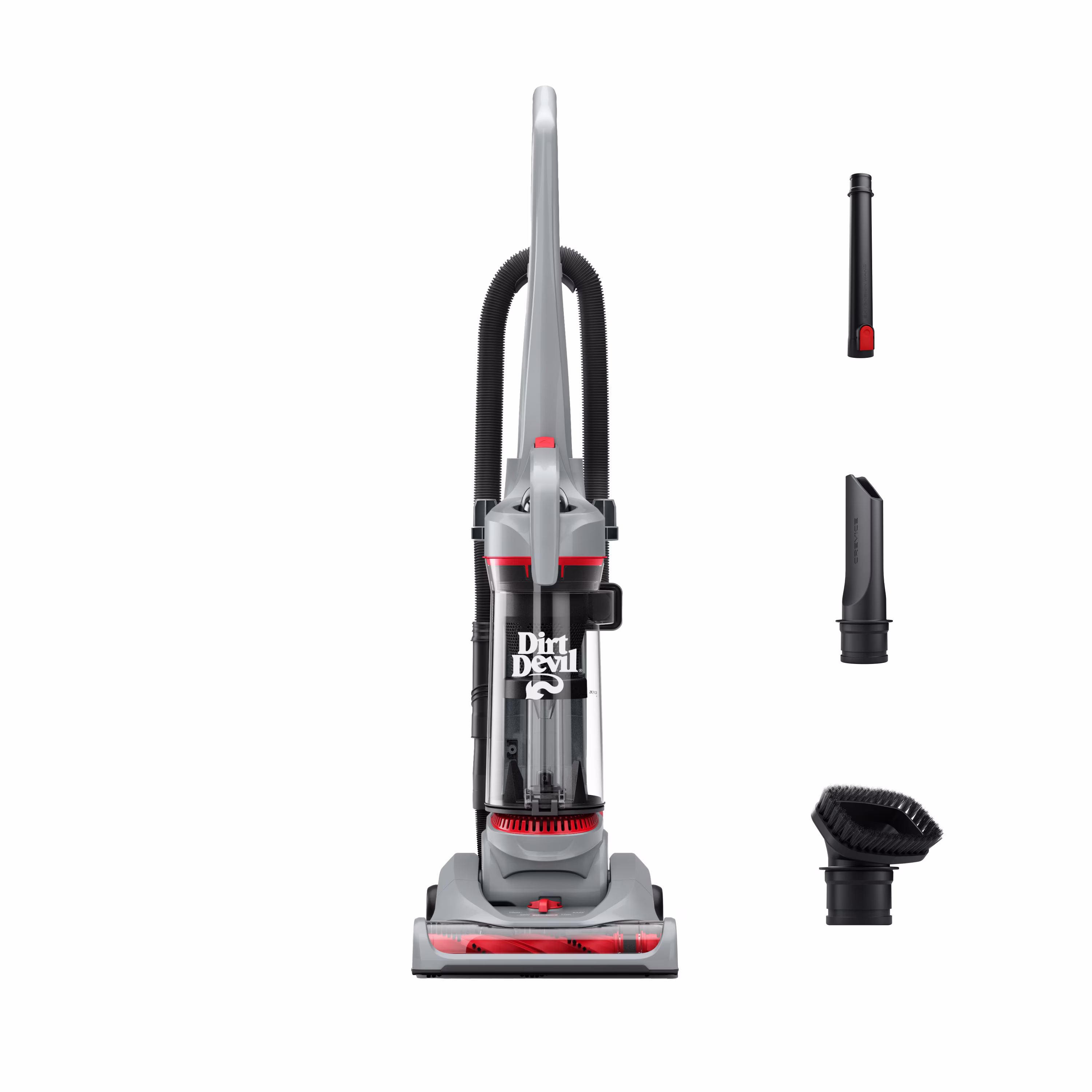 Dirt Devil Performance Pet Bagless Upright Vacuum Cleaner, Pet Friendly, for Carpet & Hard Floors, Above Floor Cleaning, Lightweight, UD76211V, Gray