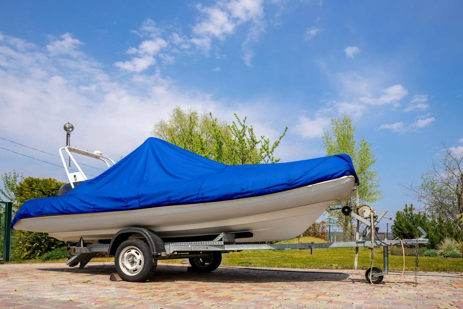 30 ft. x 60 ft. Multi-Purpose Blue Poly Tarp Cover 5 Mil Thick Weave Material. Waterproof Material. Waterproof