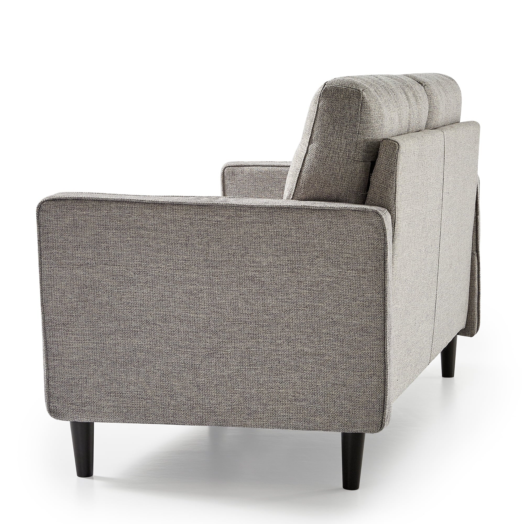 Zinus Benton 2-Seater Loveseat, Soft Grey