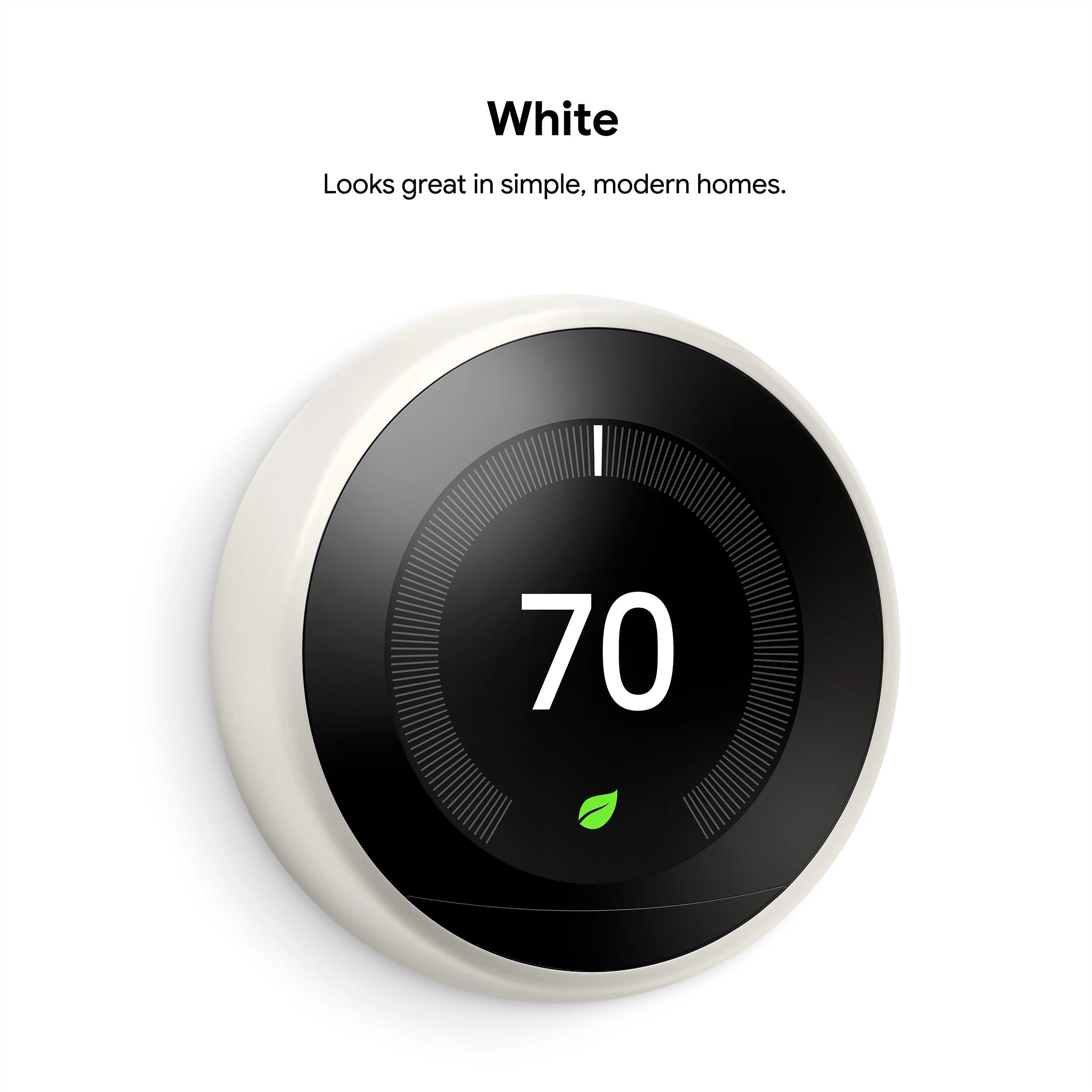 Nest Smart Learning Thermostat - 3rd Generation - Stainless Steel