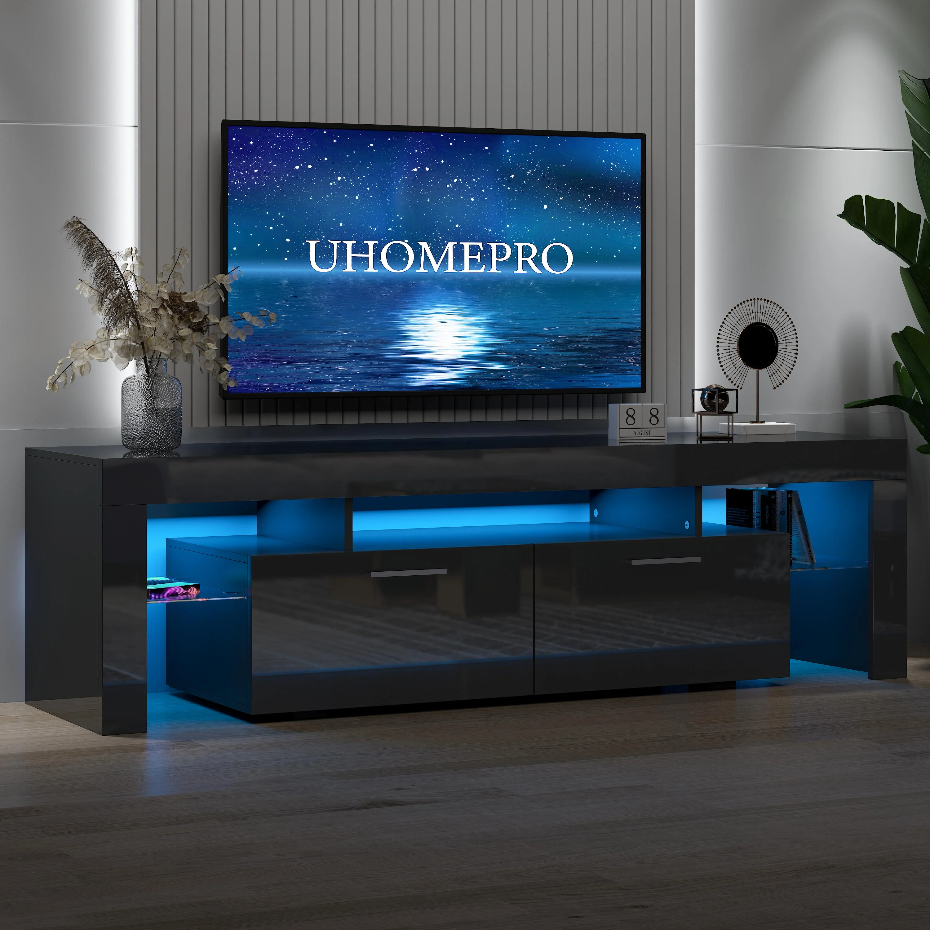 UHOMEPRO TV Stand for TV up to 70