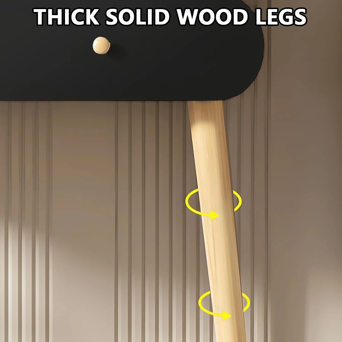 EONROACOO Makeup Vanity Table with Mirror, Dressing Table Vanity Desk, Adult Teen(White)