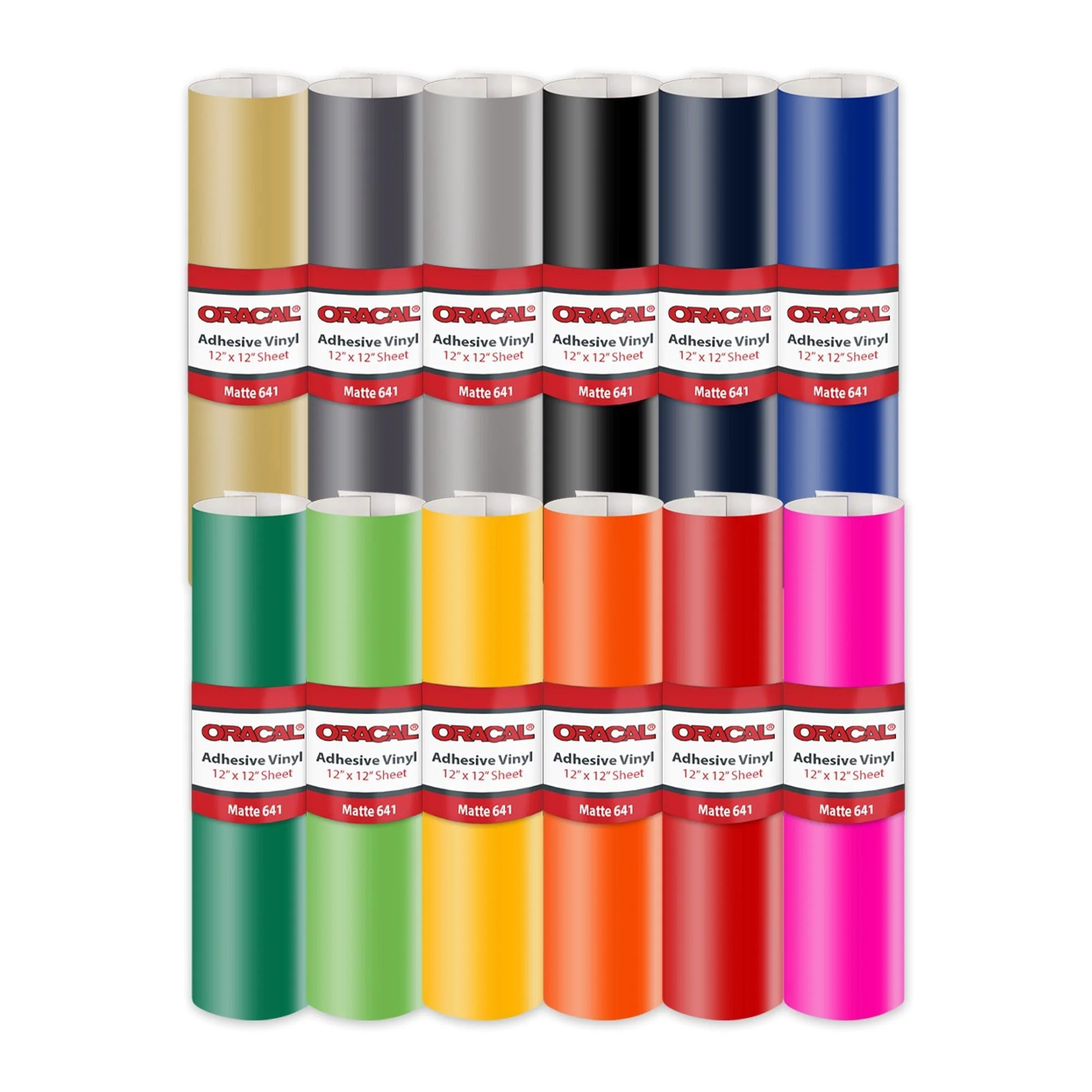 Silhouette Black Cameo 4 w/ 64 Oracal Vinyl Sheets, Tools, Guides