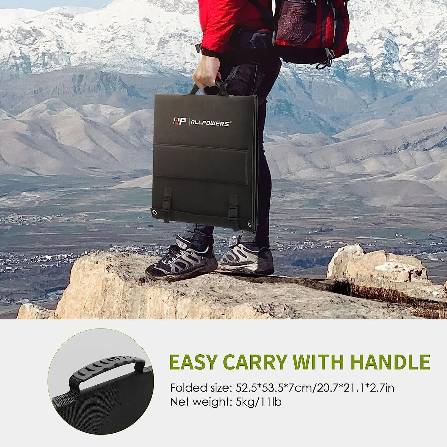 ALLPOWERS R1500 Portable Power Station 1600W, 1056Wh LiFePO4 Battery Solar Generator with 35dB Ultra-Quiet Operation, 1Hr Fast Charge, 15ms UPS for Home Backup, Indoor CPAP, Camping & RV