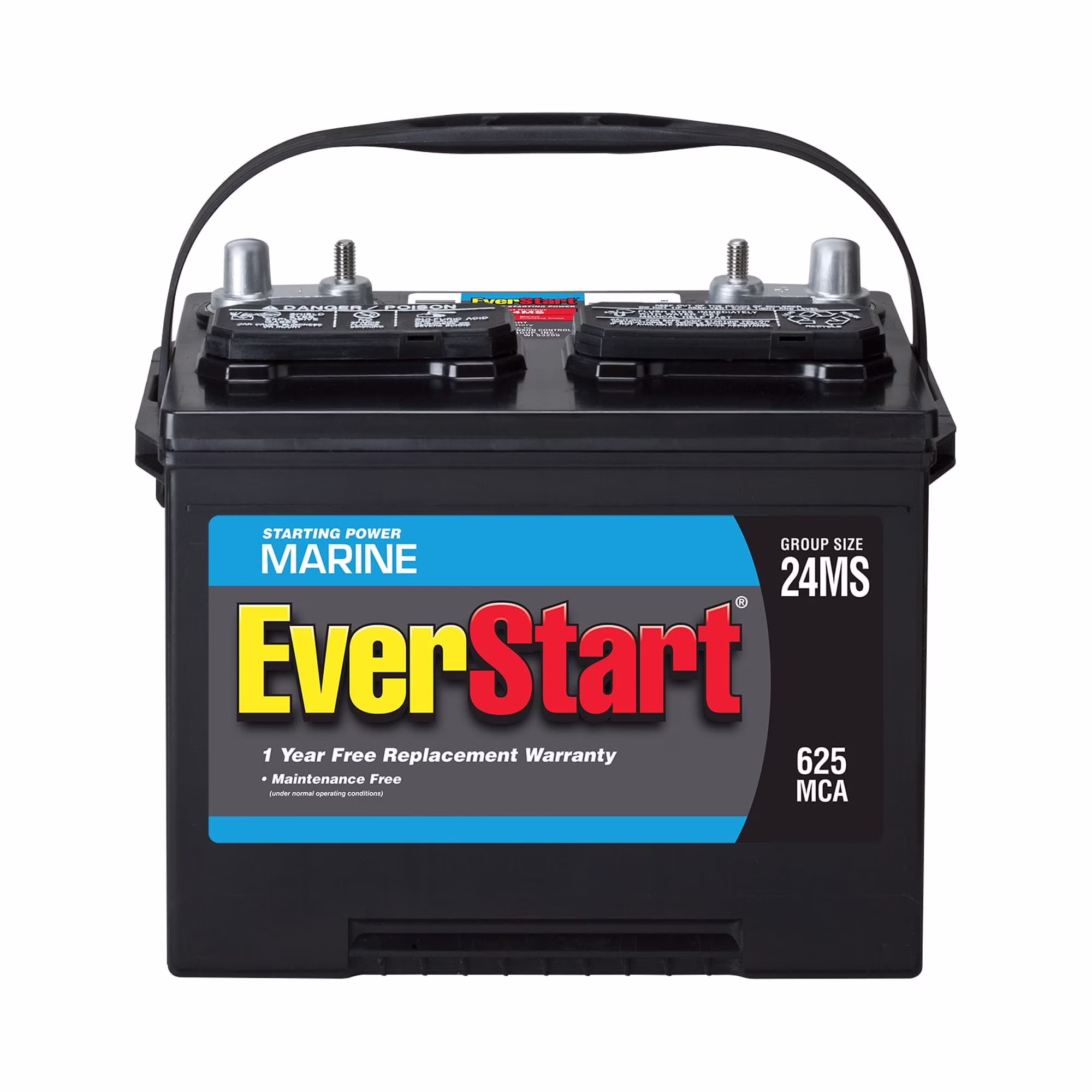 Everstart Marine 24MS Marine Starting Battery - 12 Volt - 625 MCA