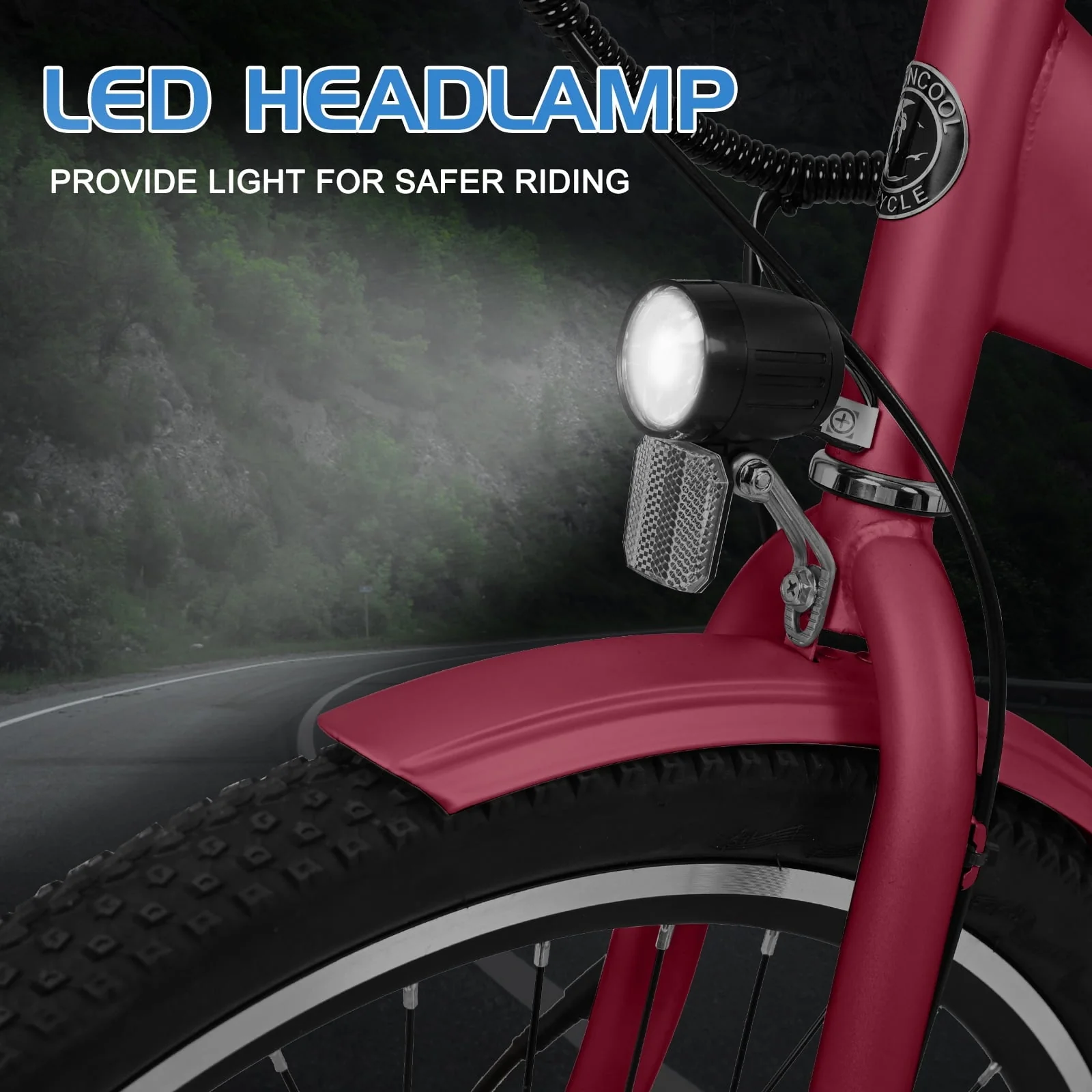 Lilypelle Electric Tricycle ,3 Wheel Motorized Bicycle,with 350W Motor 36V 10.4AH Lithium Battery UL Certified,24