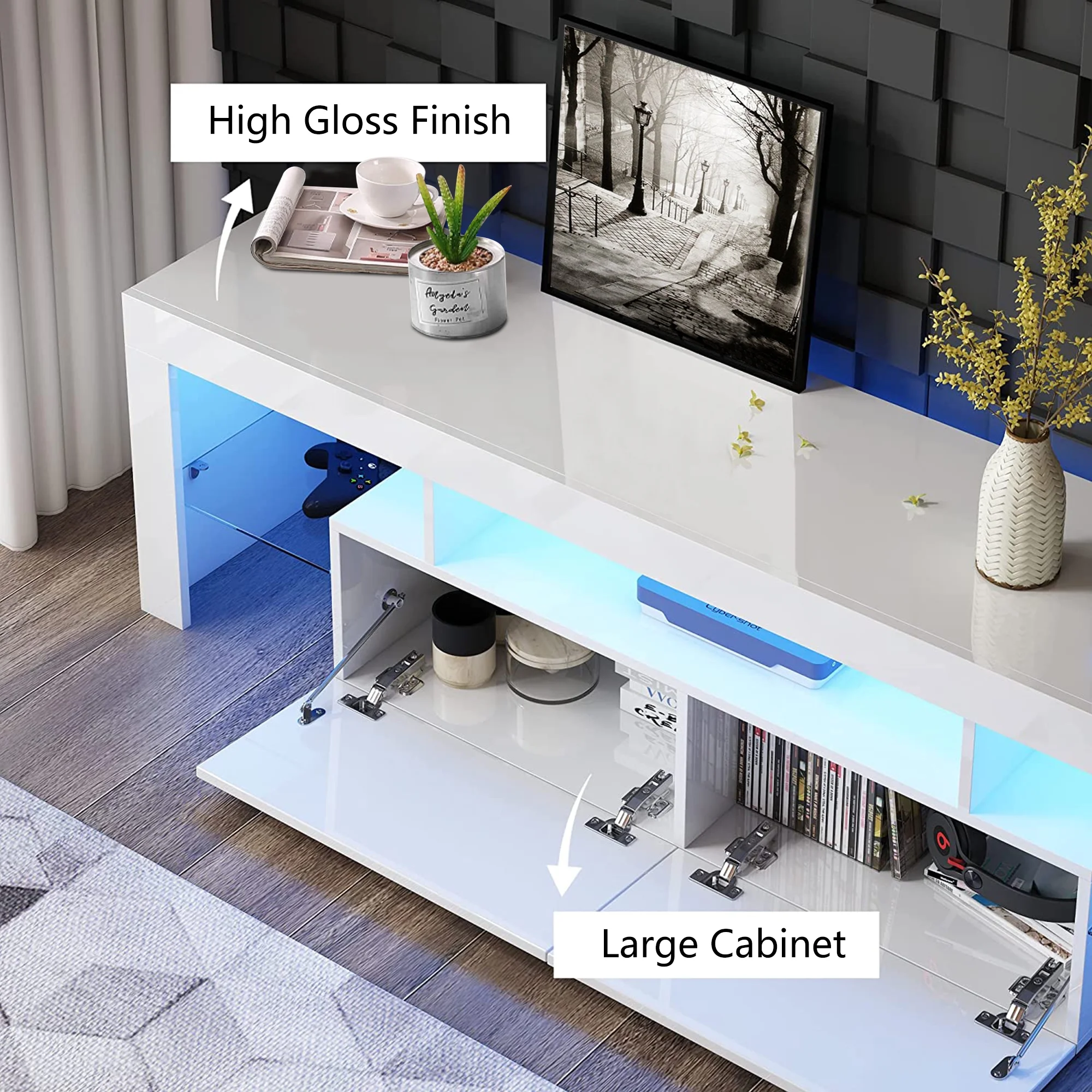 UHOMEPRO TV Stand for TV up to 70