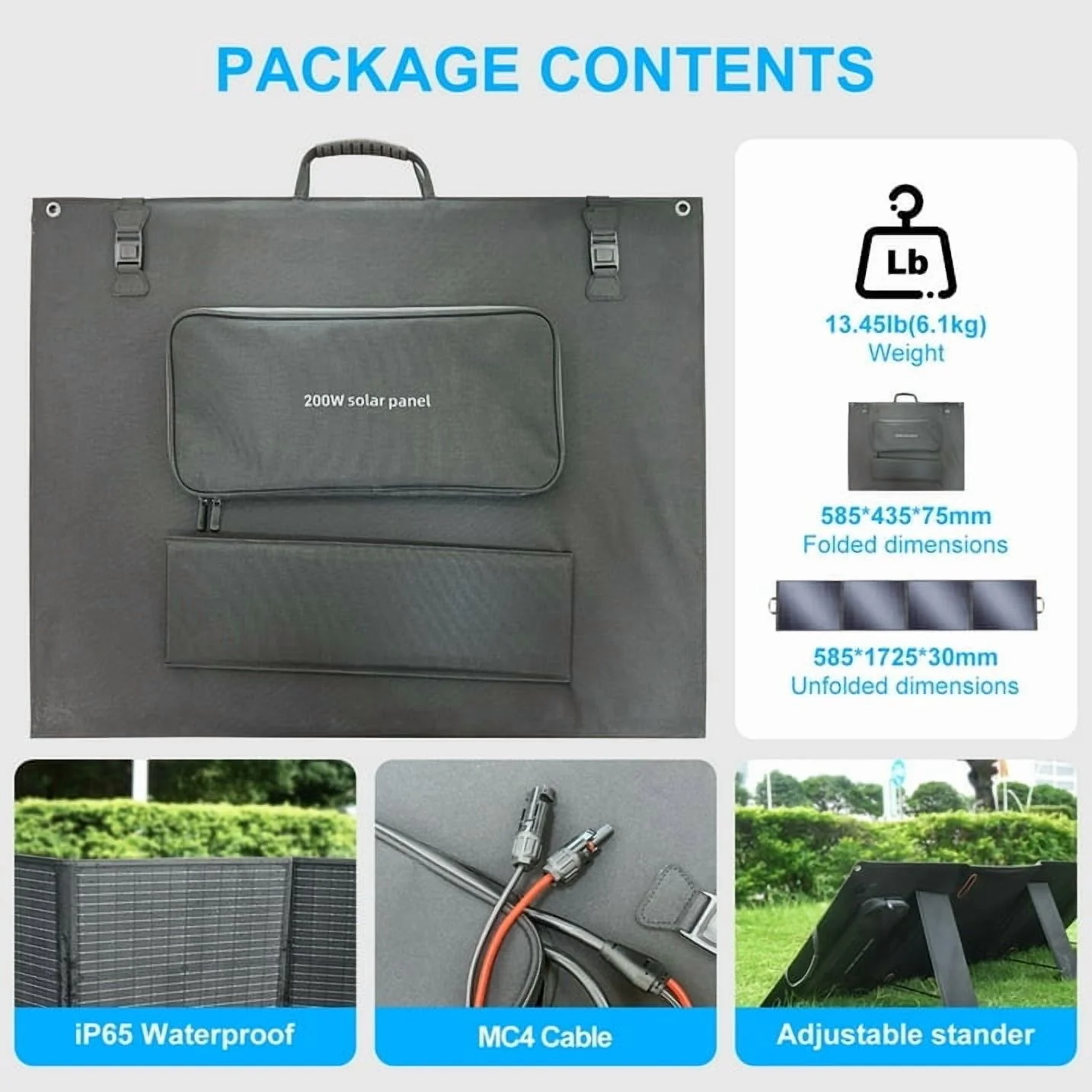 Solarplay 2400W(4800W Peak) Solar Generator, with 400W Solar Panel,2160Wh Portable LiFePO4 Battery Power Station for Camping Home Backup RV