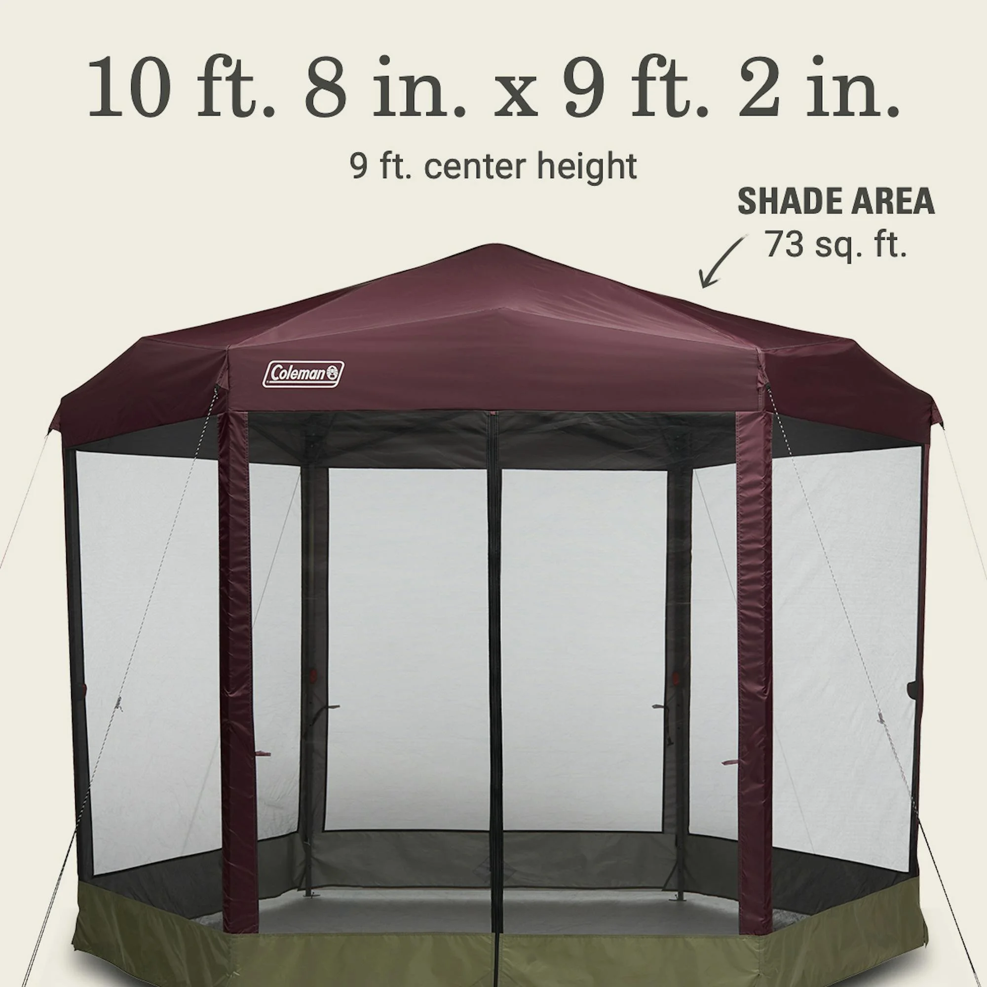 Coleman Back Home? 15 x 13 Screen Canopy Tent