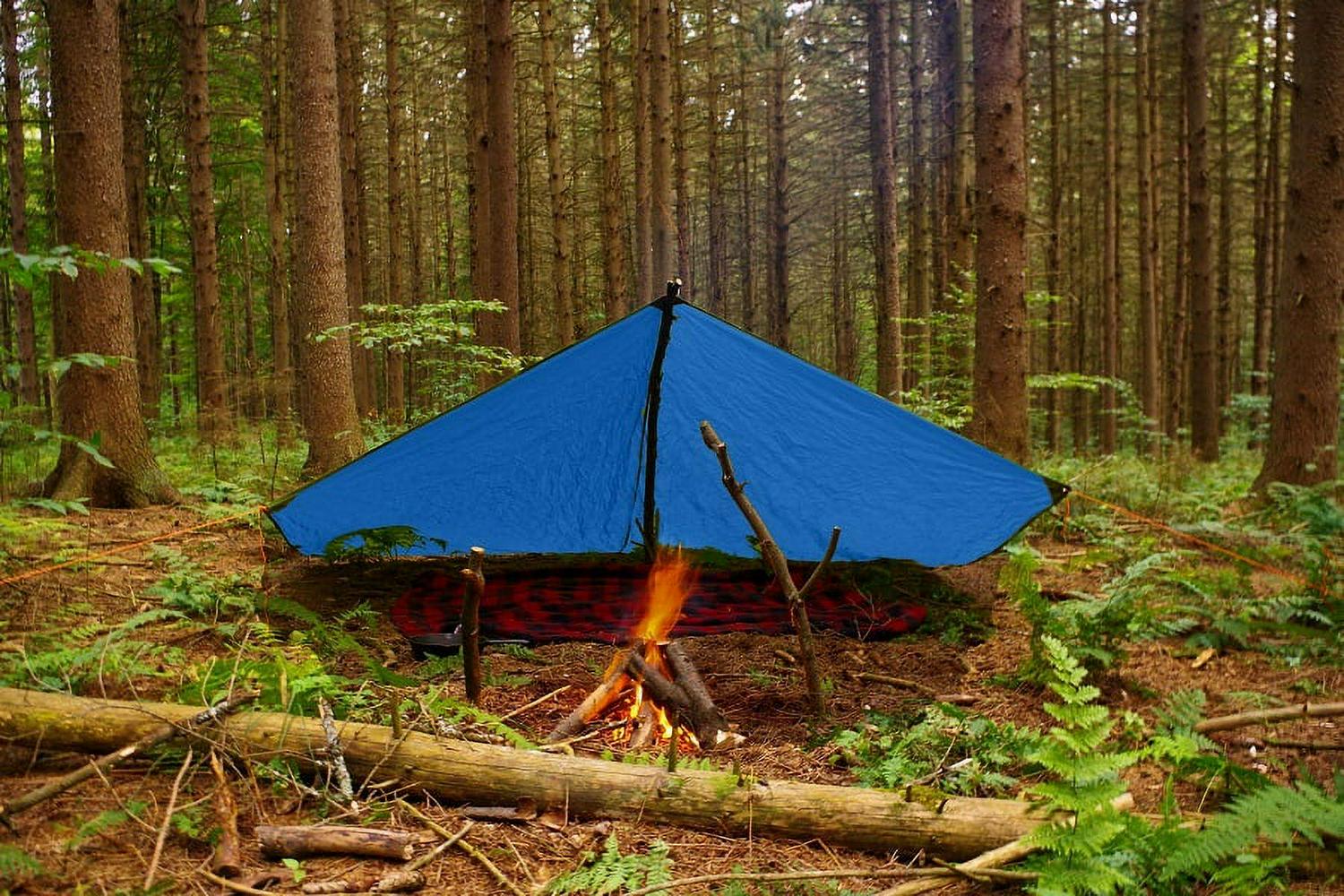 30 ft. x 60 ft. Multi-Purpose Blue Poly Tarp Cover 5 Mil Thick Weave Material. Waterproof Material. Waterproof