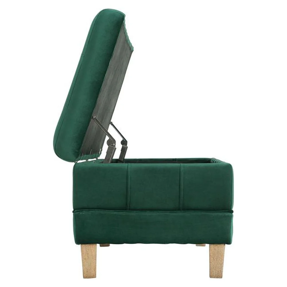 Picket House Furnishings Jude Tufted Storage Ottoman