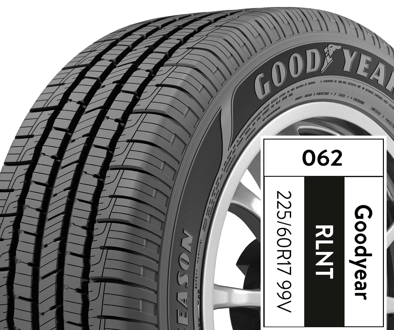 Goodyear Reliant All-Season 225/60R17 99V All-Season Tire