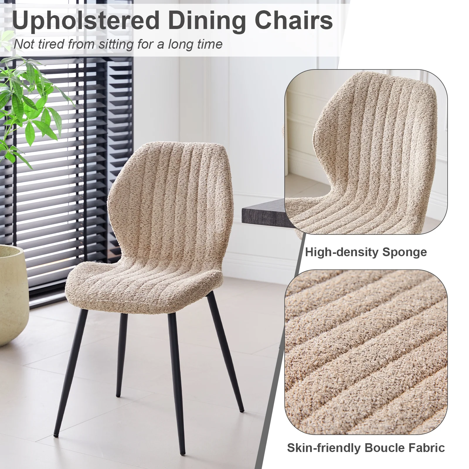 5pcs Rectangle Dining Table Chairs Set for 4, 63