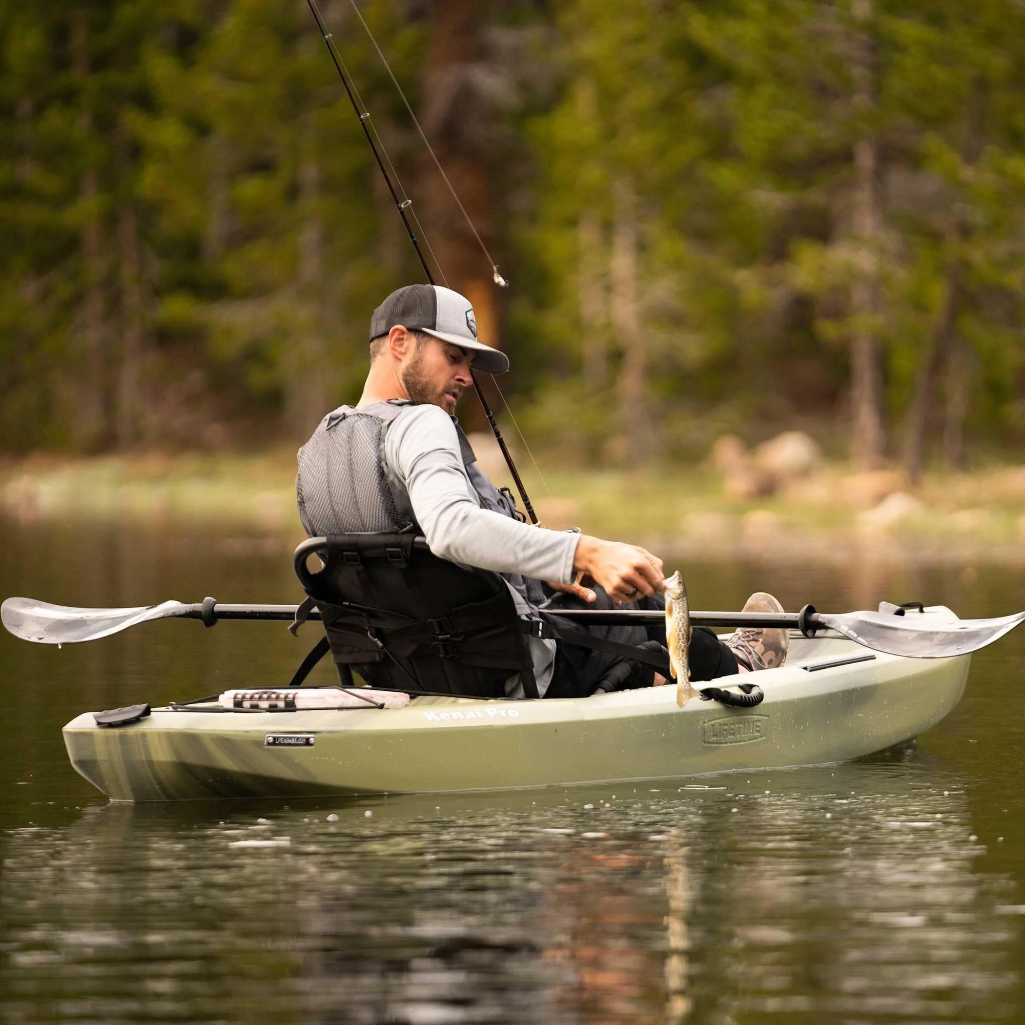 Lifetime Kenai Pro Angler 100 Kayak Moss Fusion - 91149