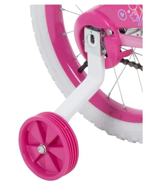 Huffy 16 Inch Sea Star Girl's Bike, Pink Bubble Gum