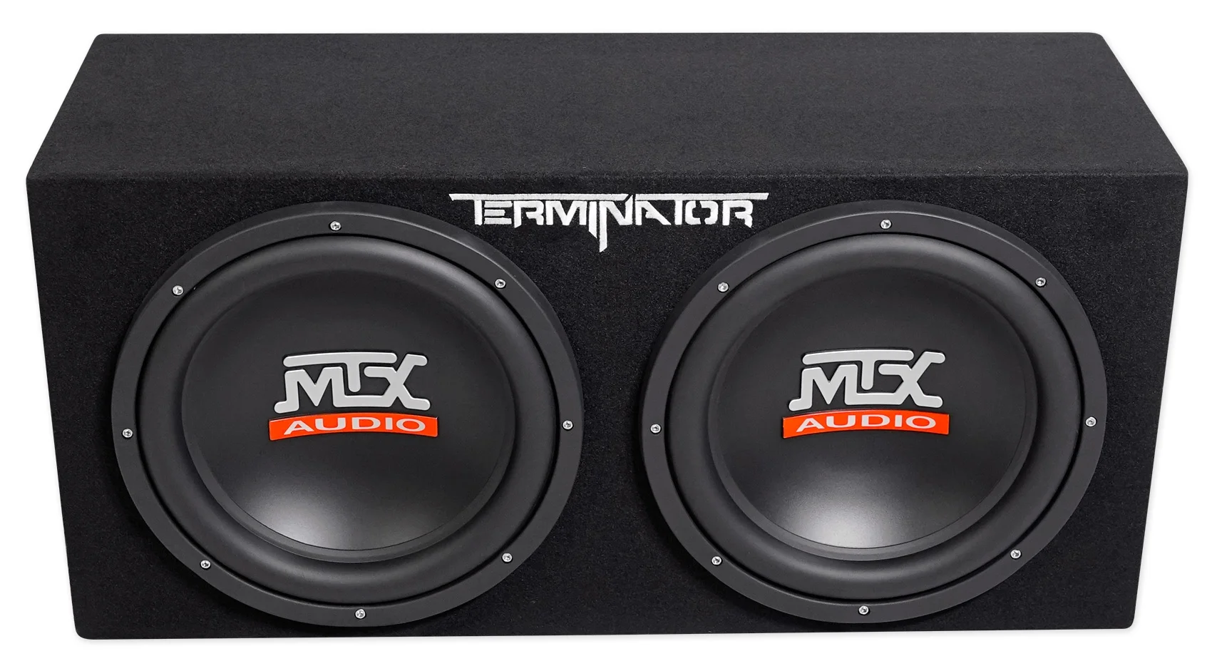 MTX TNE212DV 12-Inch 2000-Watt Max Car Audio Dual Loaded Subwoofer Box Enclosure