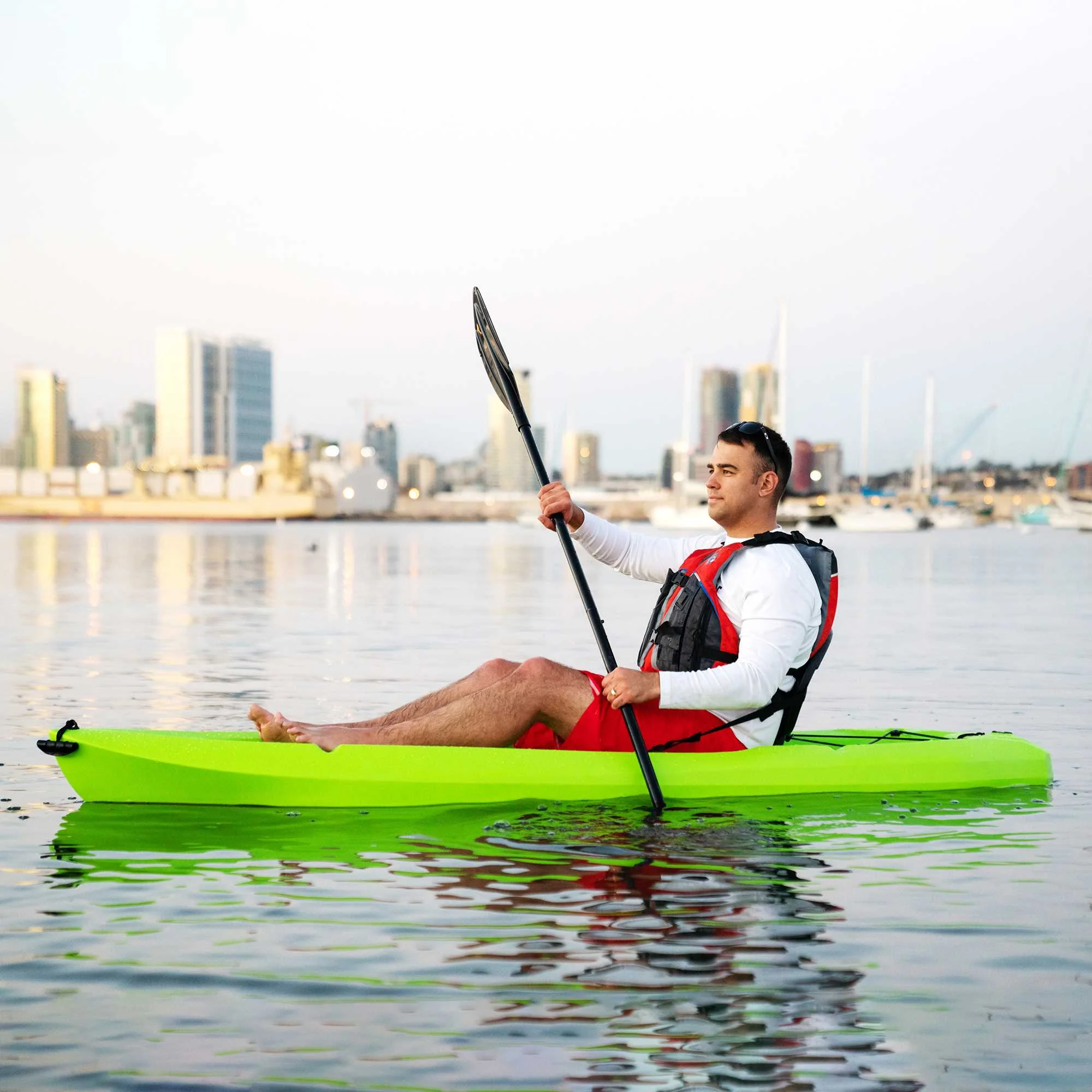 Lifetime Daylite 8 ft Sit-on-Top Kayak, Red (90775)