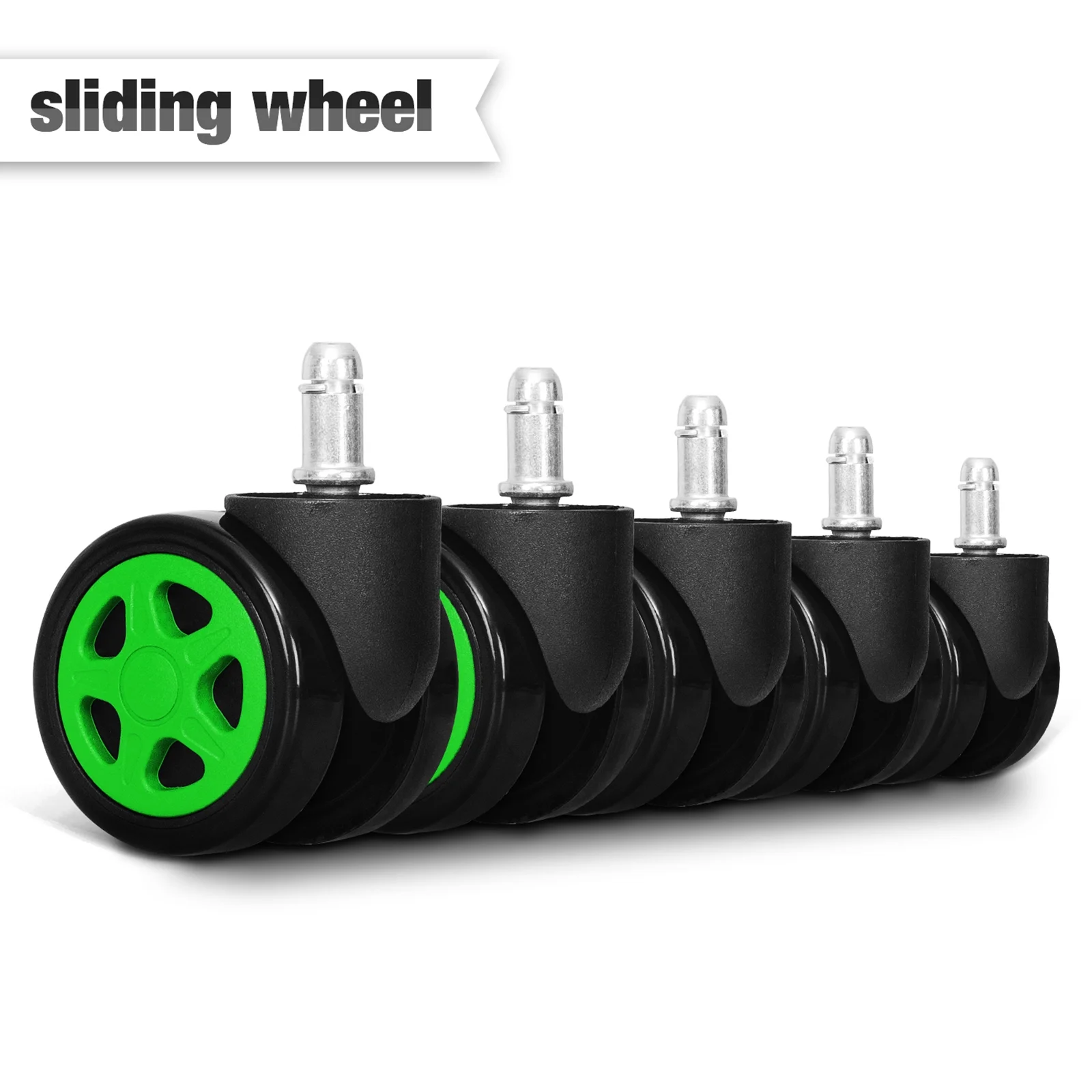 Elecwish Adjustable & Ergonomic Swivel Gaming Chair, White