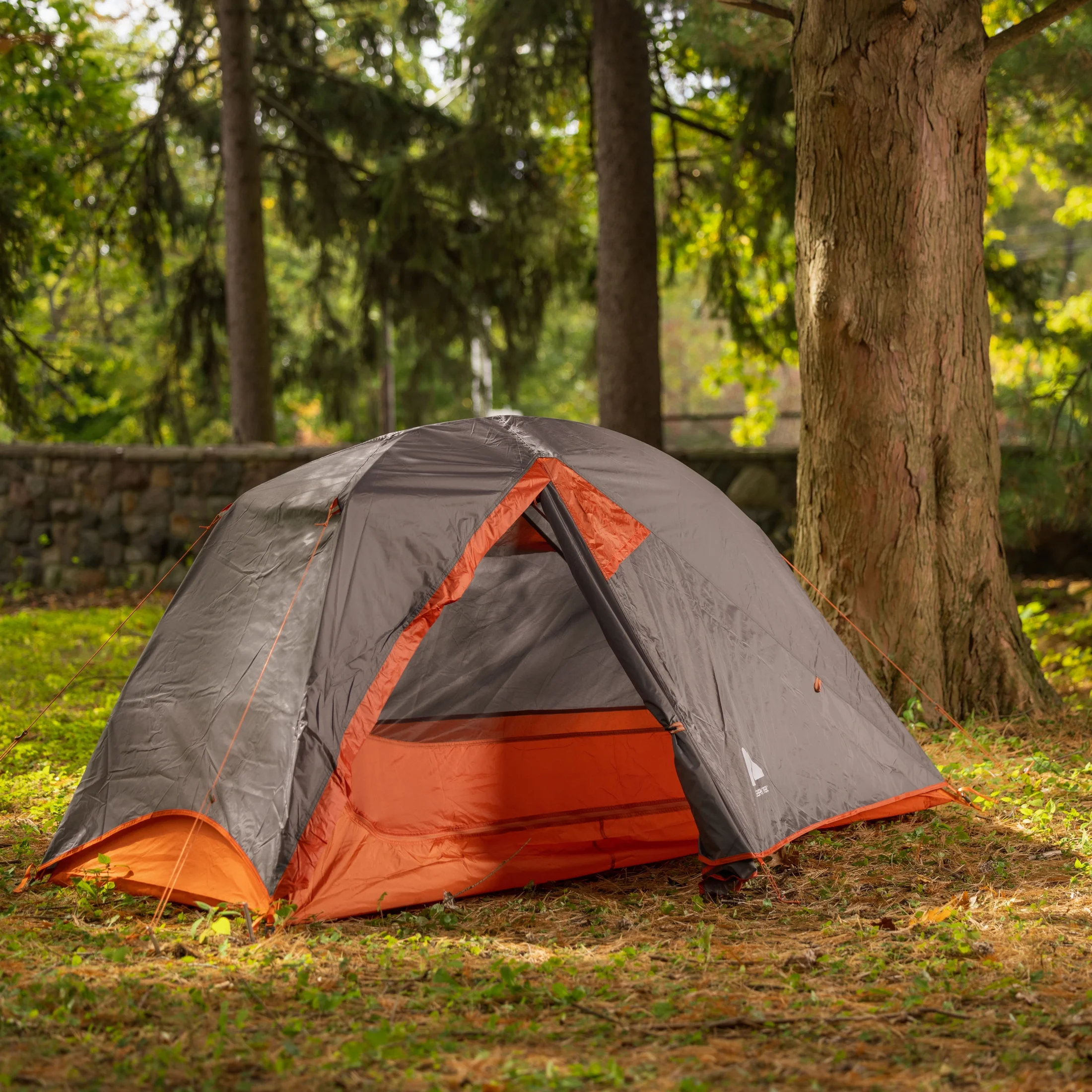 Ozark Trail 1-Person Lightweight Backpacking Tent, 82 in. x 51 in., 3.65 lb. Carry Weight, Orange