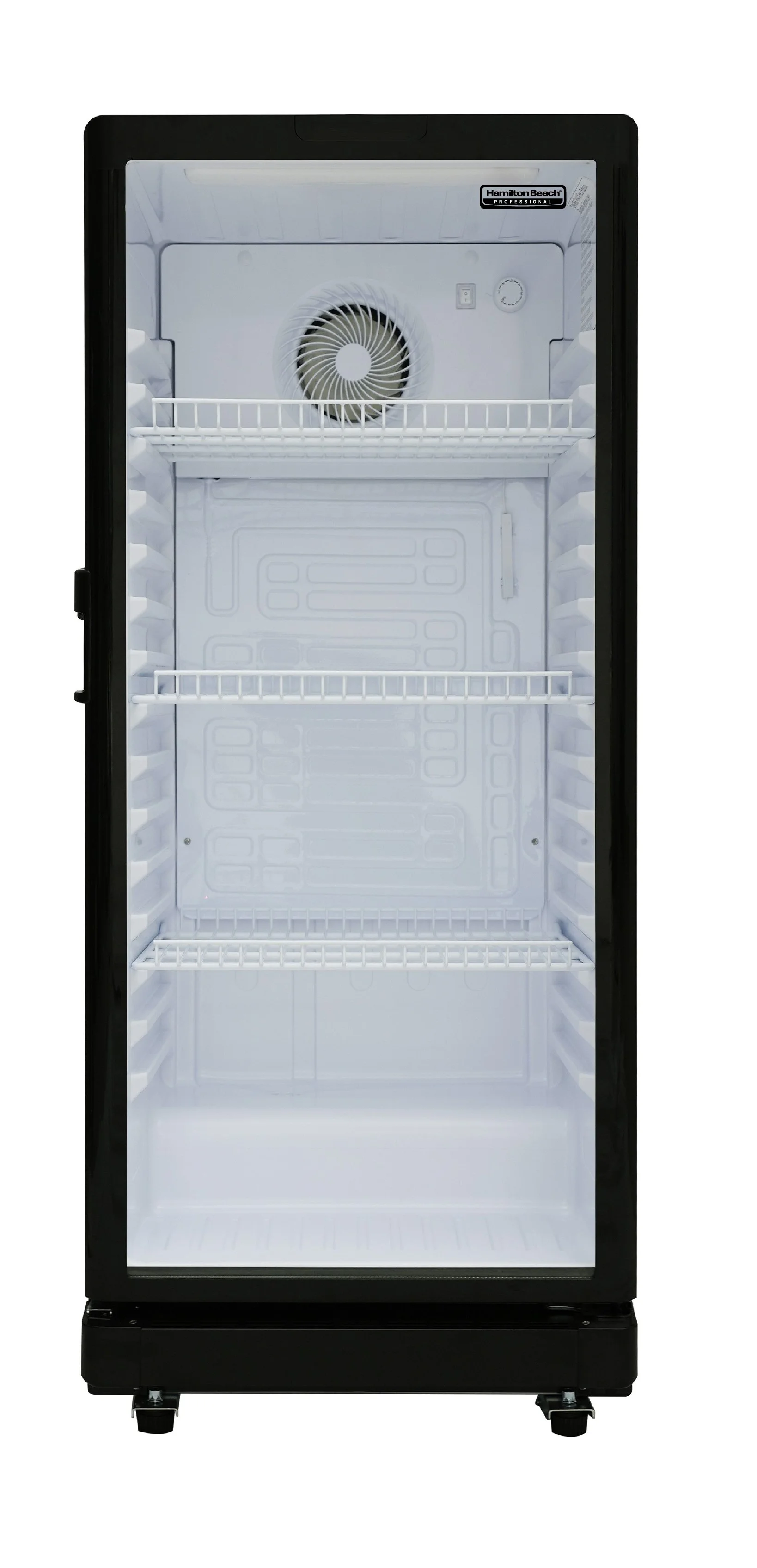 Hamilton Beach, 6.0 CU. FT. Commercial Beverage Glass Door Refrigerator
